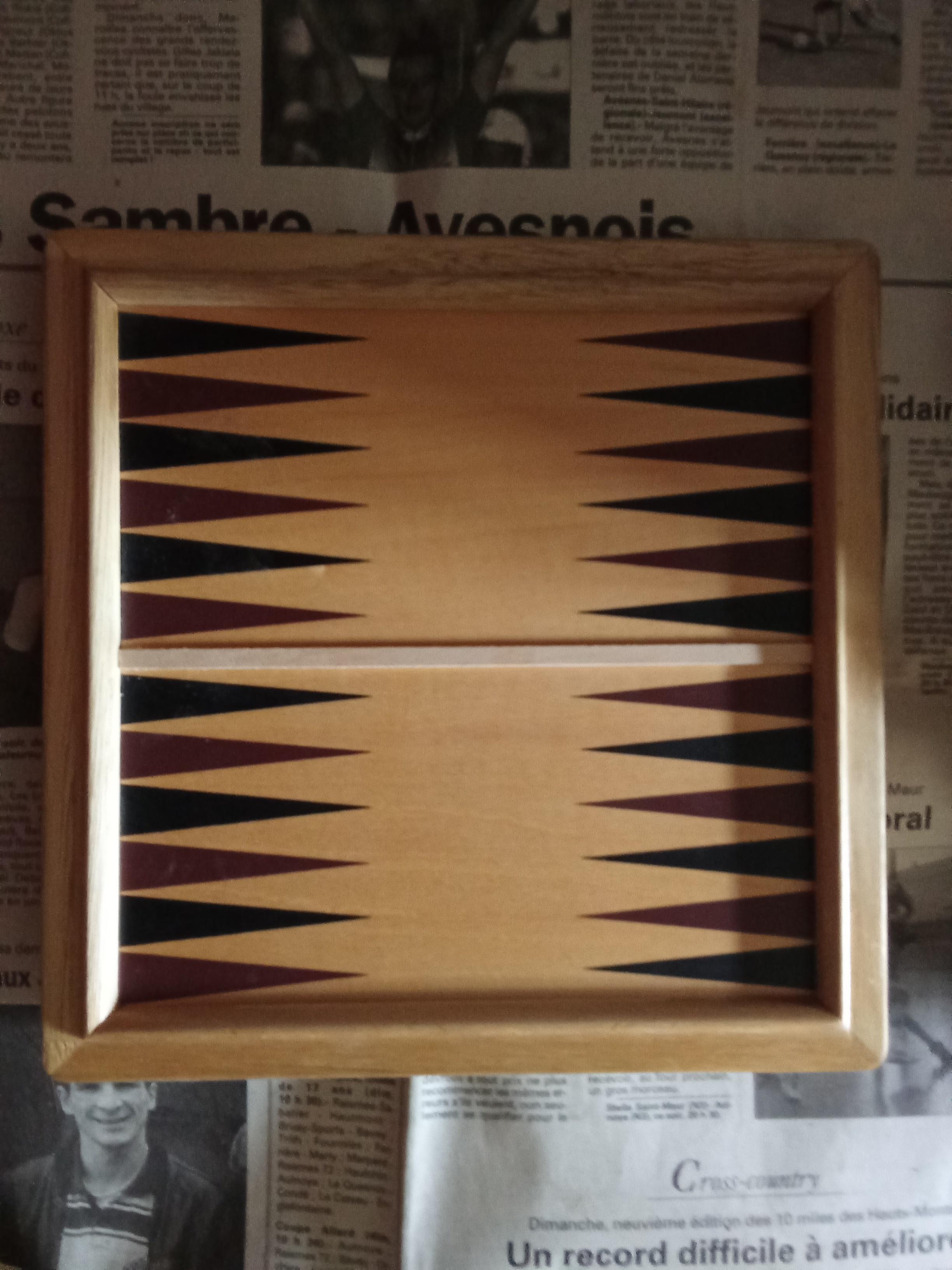 troc de troc plateau jeu d'échec et backgammon complet réserver sébastien image 1
