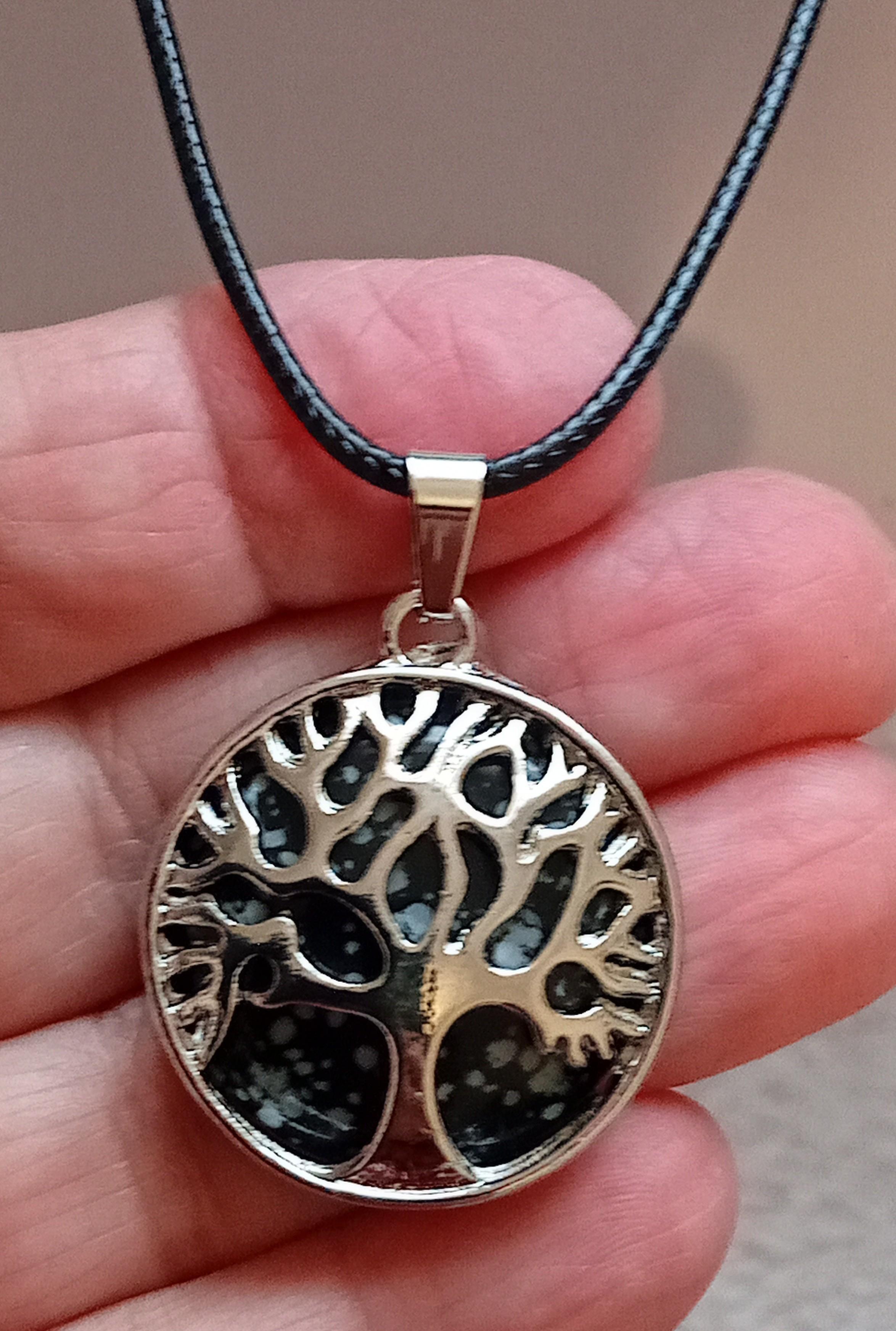 troc de troc reserver. collier pendentif " arbre de vie " image 1