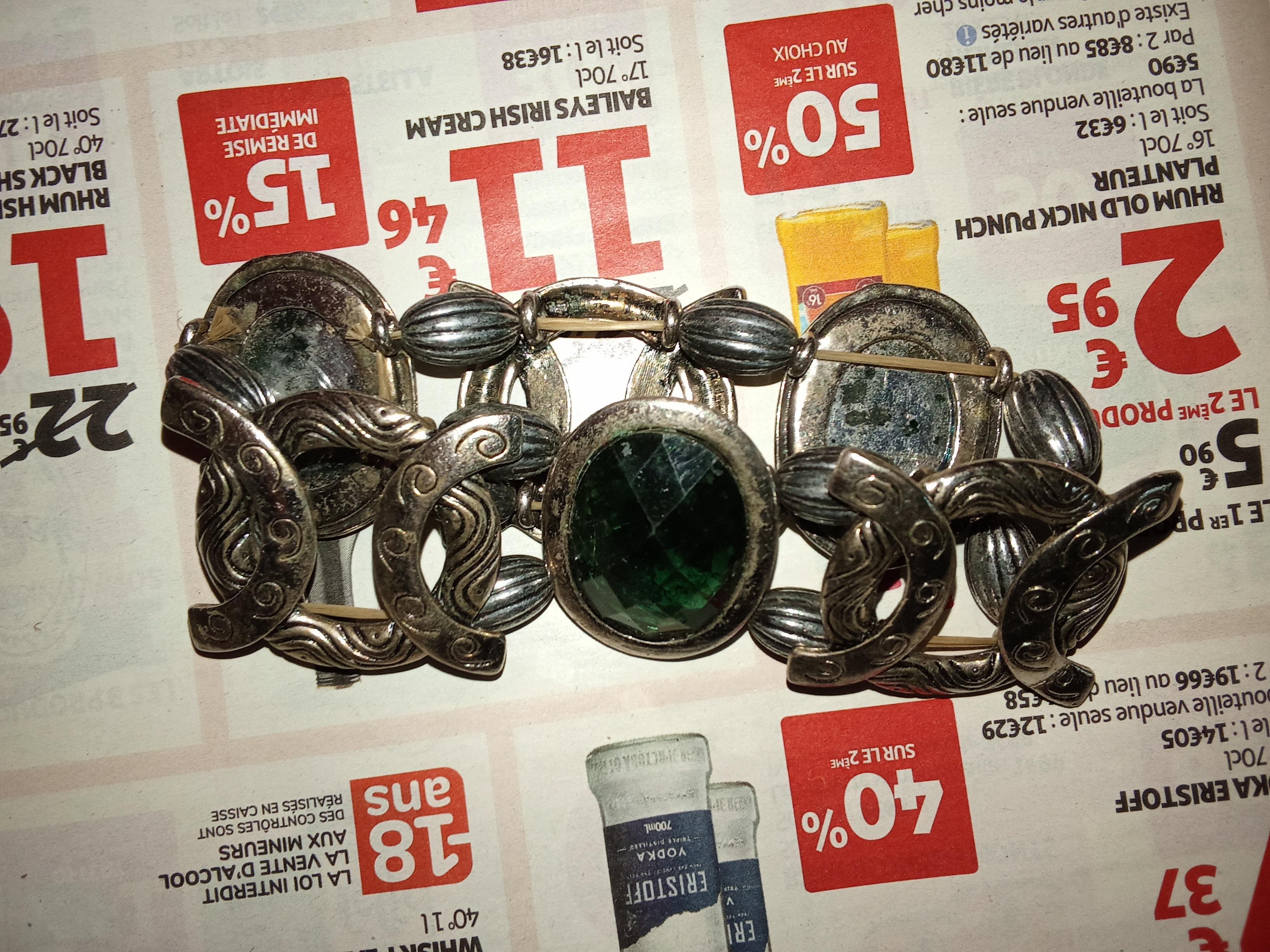 troc de troc bracelet vintage ajustable image 0