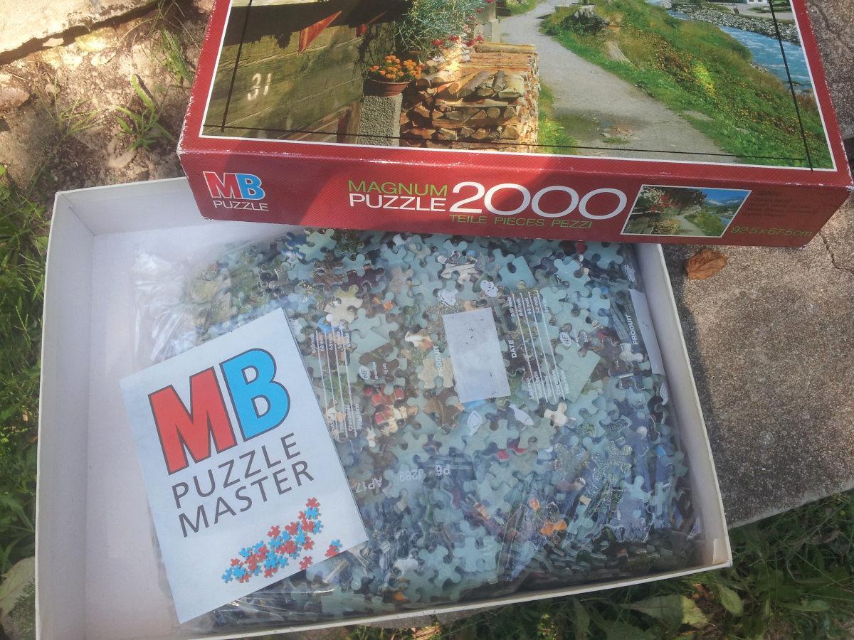 troc de troc puzzle vintage 2000 pièces image 1