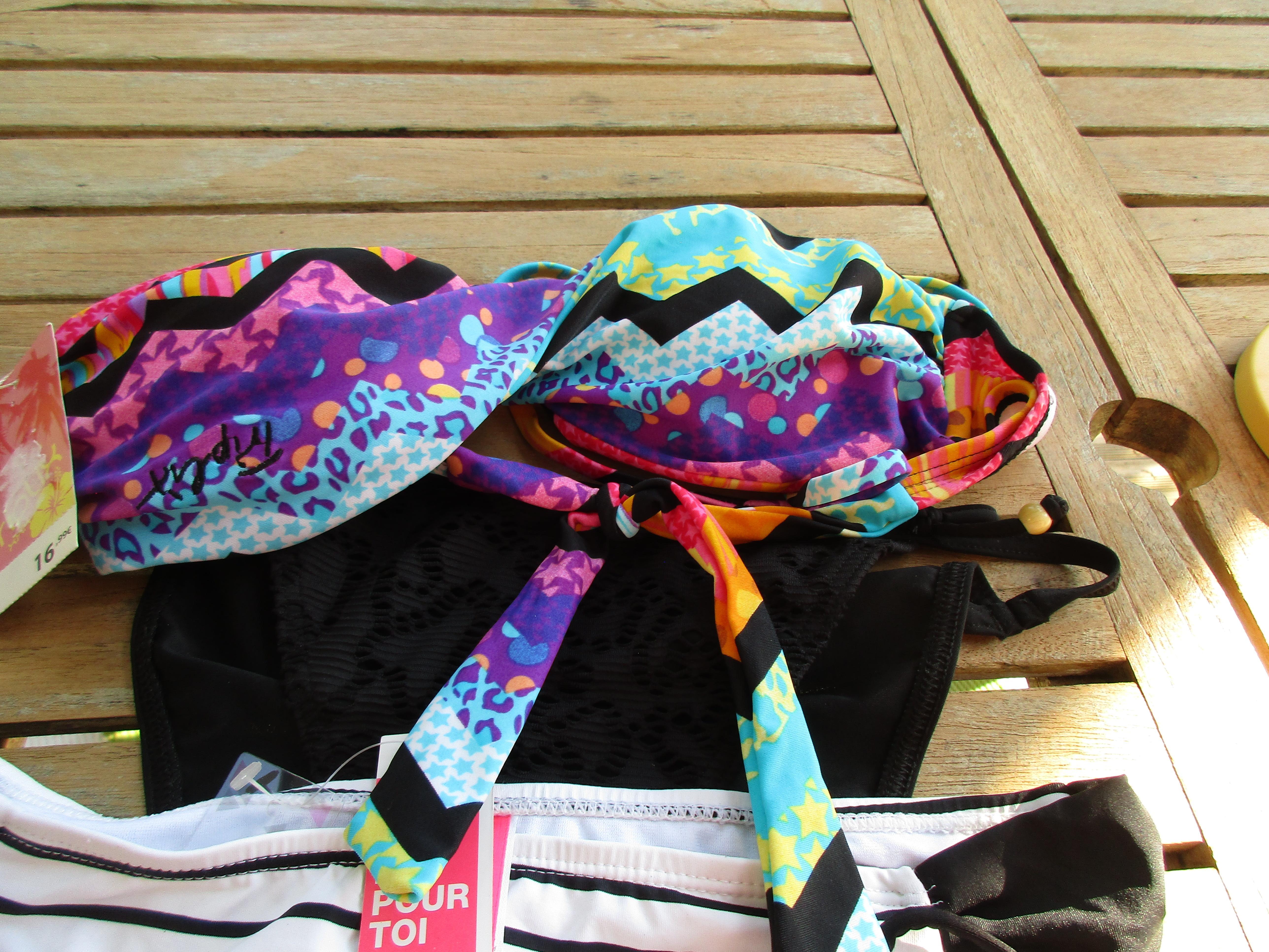 troc de troc lot 2 maillots neufs t38 image 1
