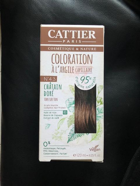 troc de troc kit complet coloration à l'argile châtain doré n°4.3 cattier image 0