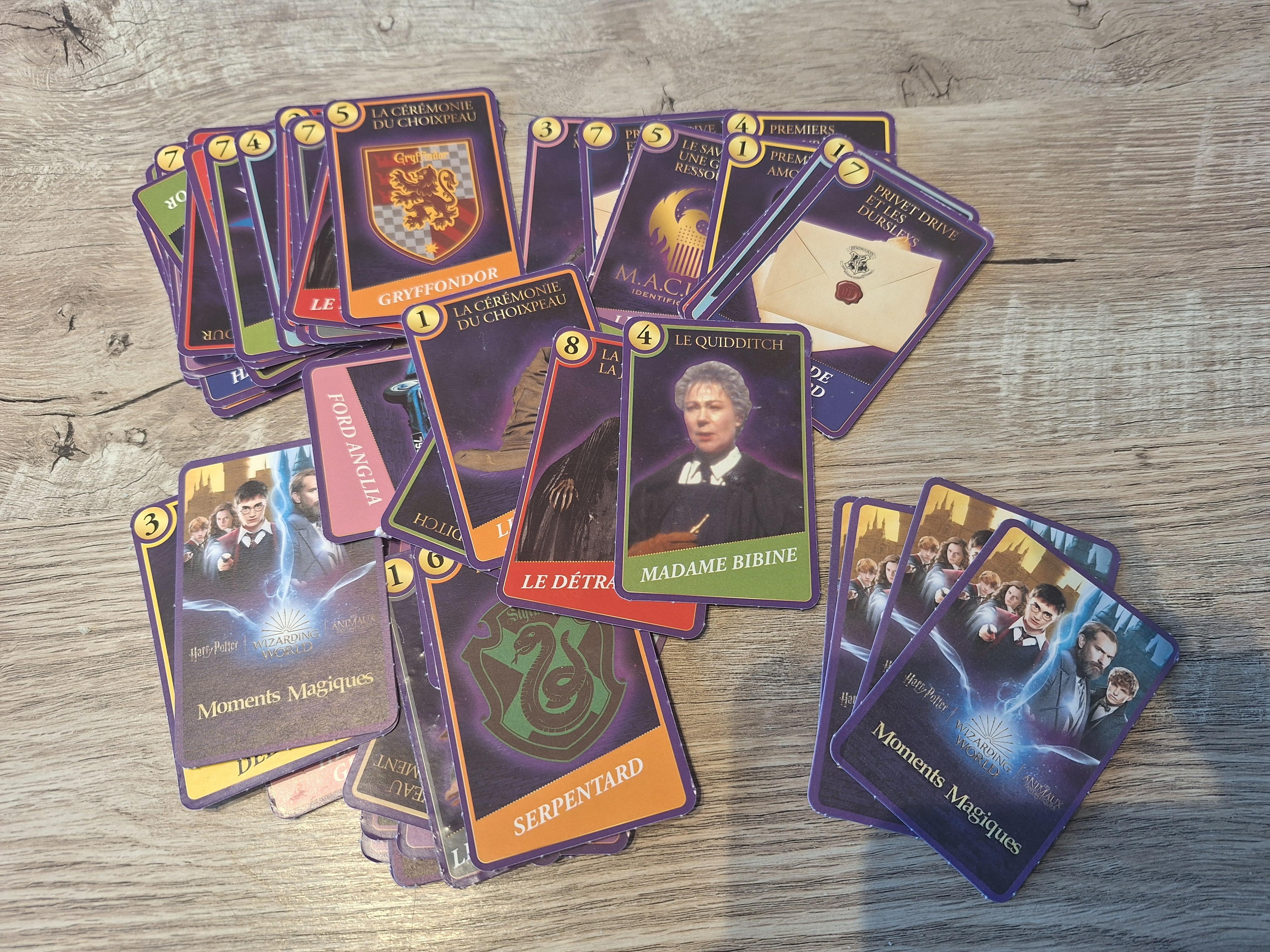 troc de troc lot cartes harry potter image 0