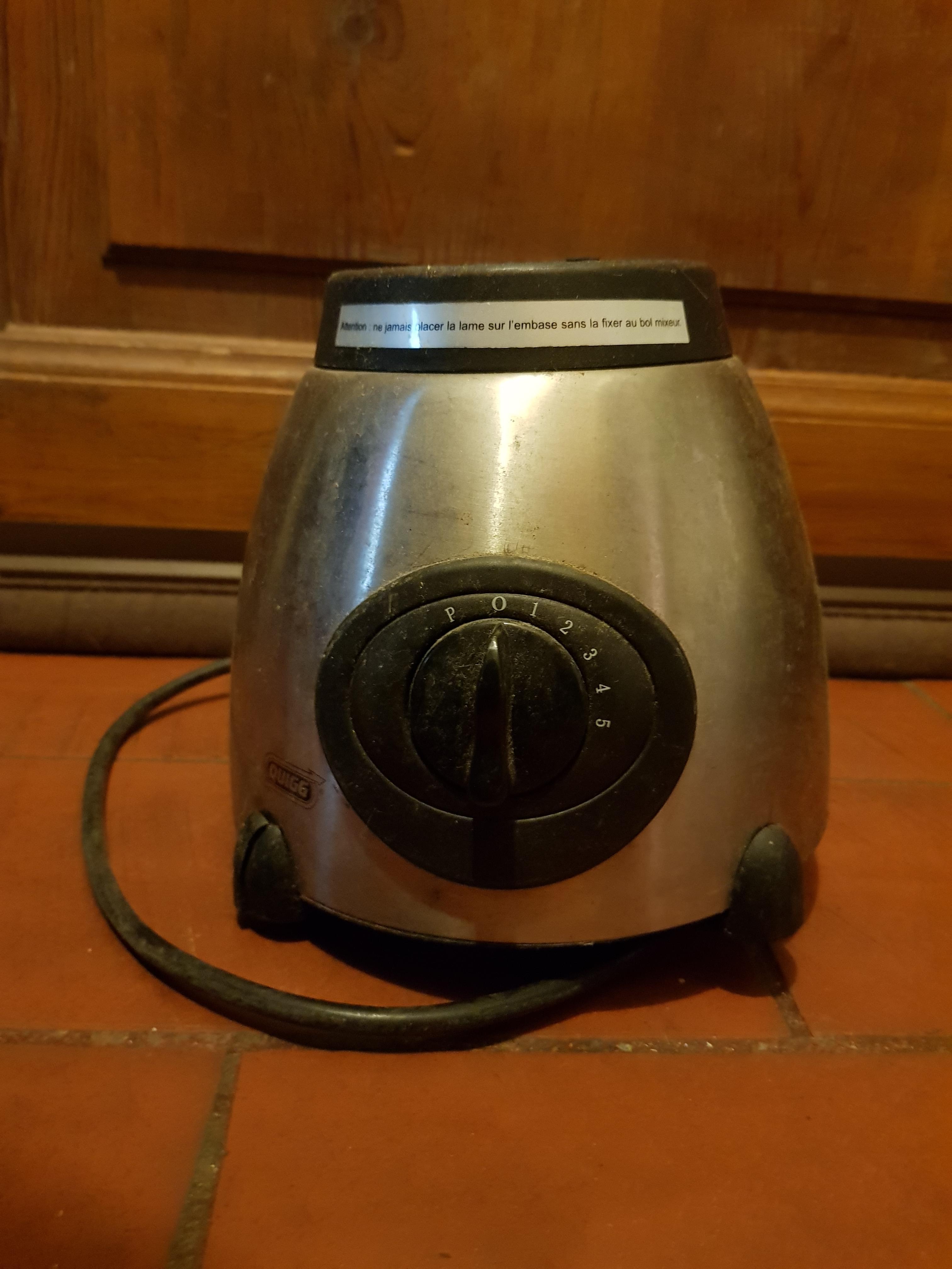 troc de troc blender alu brossé image 0