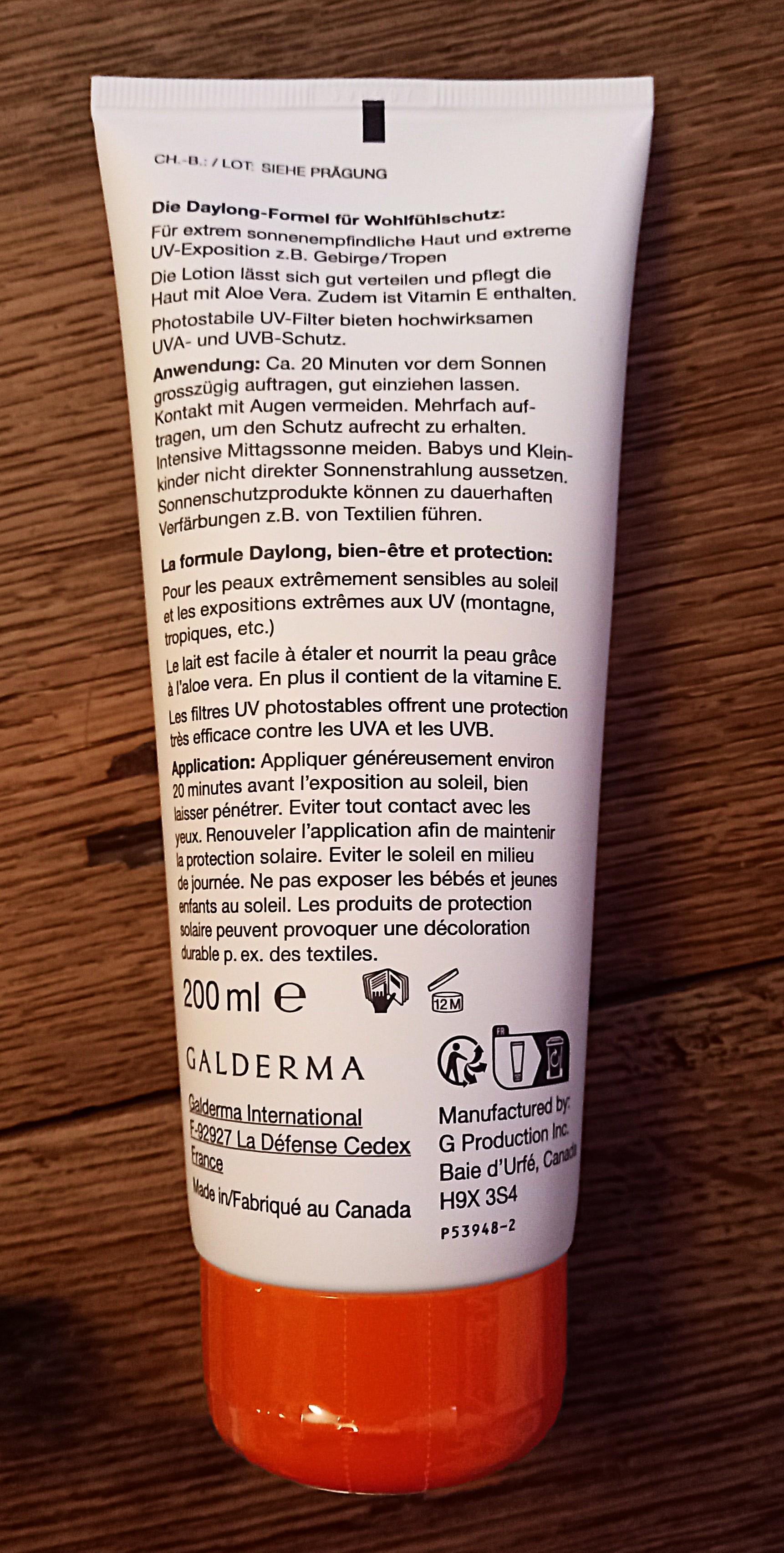 troc de troc lait solaire liposomal 50+. image 1