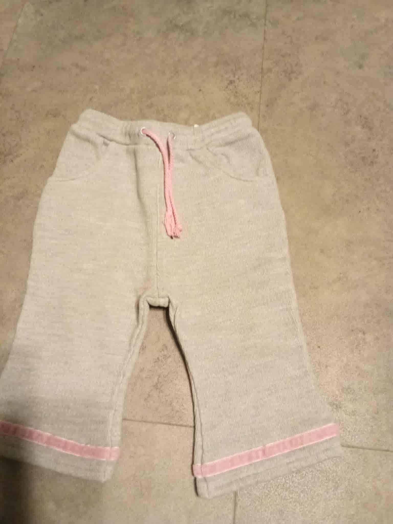 troc de troc pantalon gris 9 mois   fantaisie  rose image 0