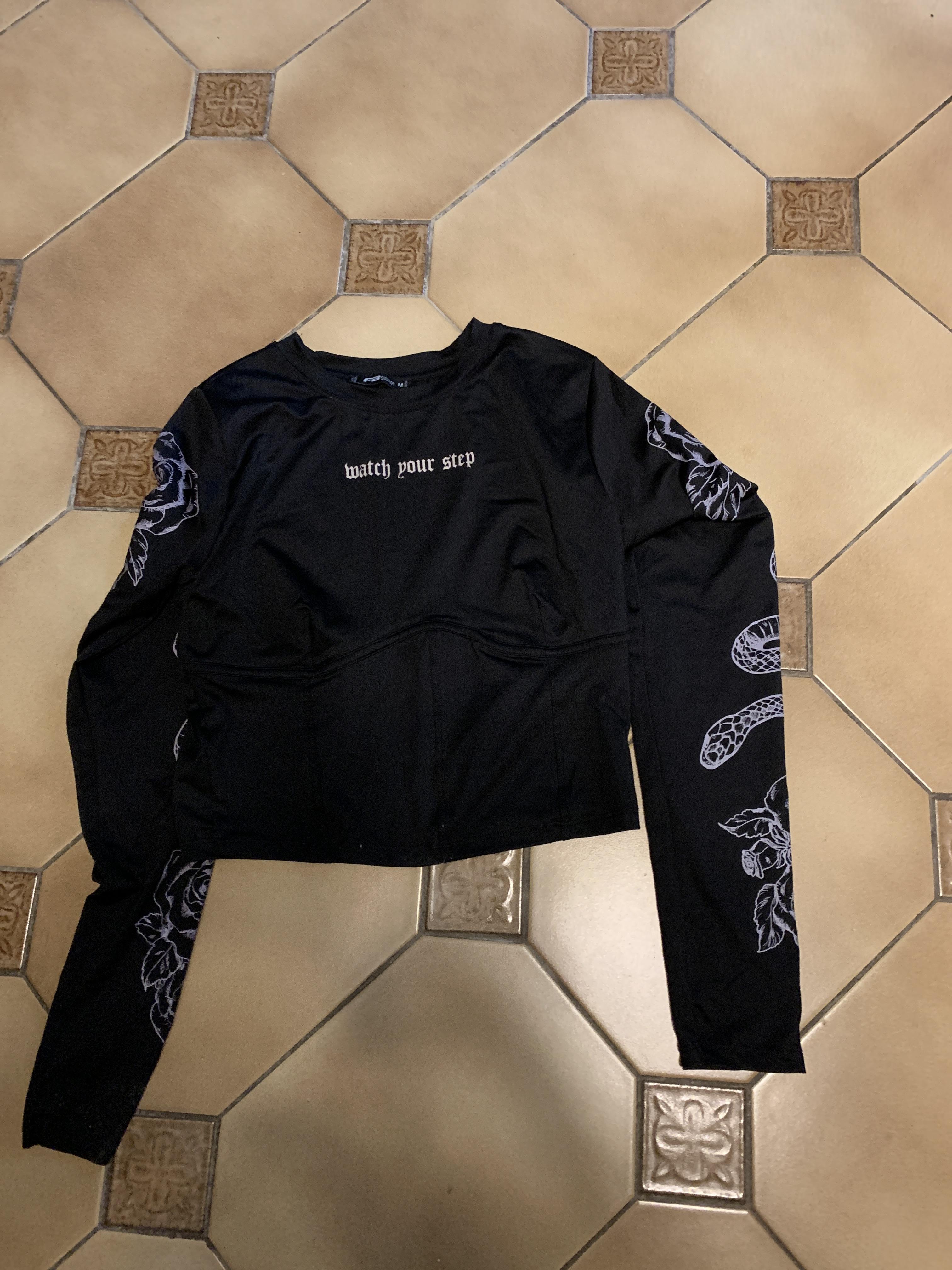 troc de troc petit maillot à manches longues court, taille m image 0