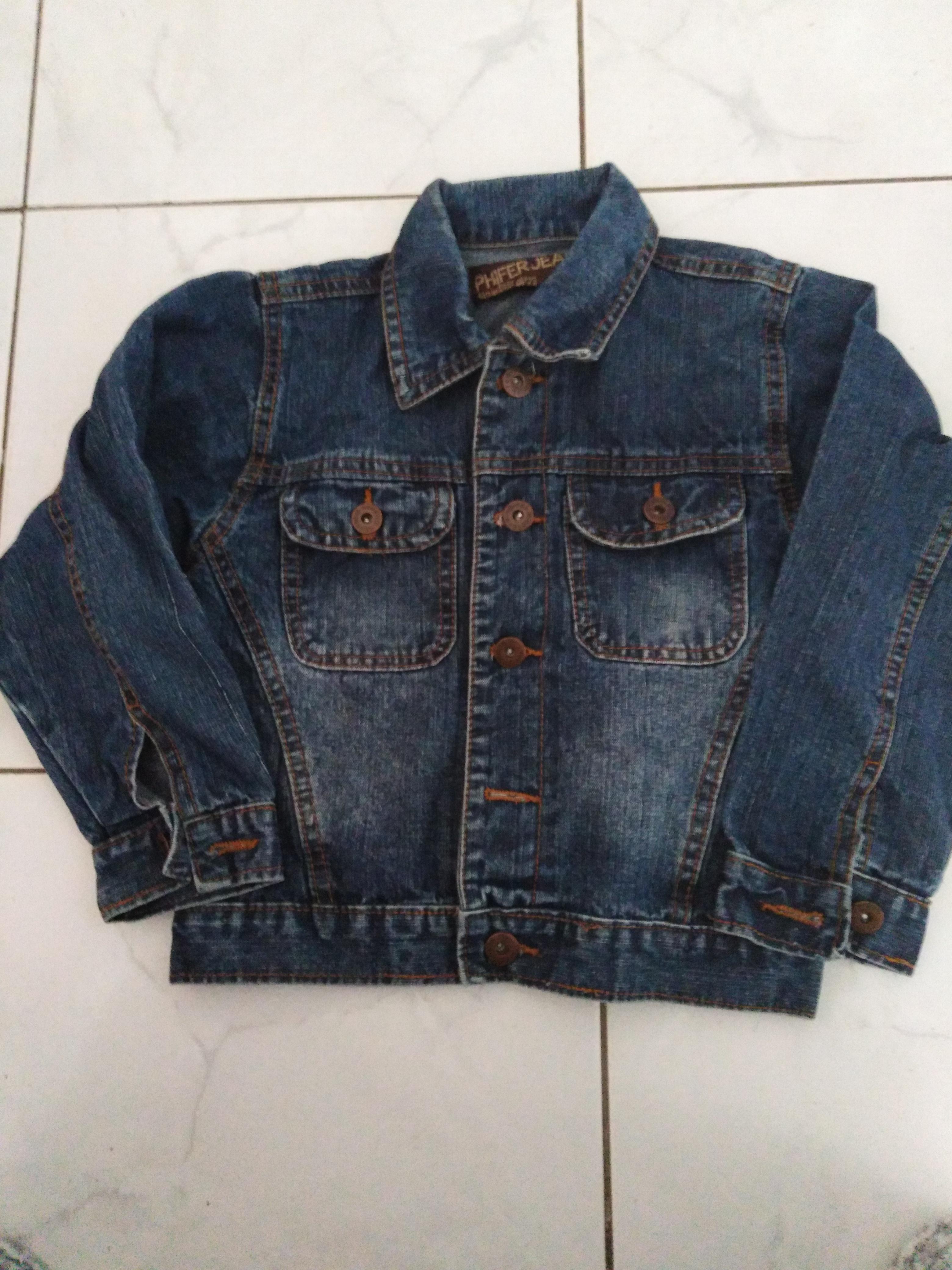 troc de troc blouson jean 6 ans image 0