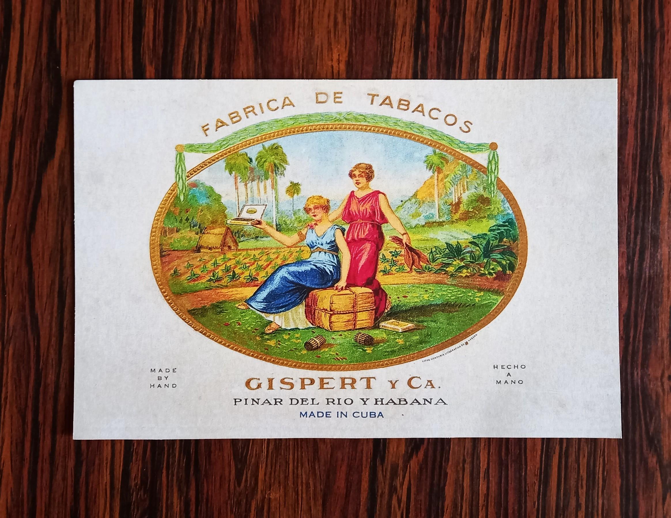 troc de troc carte postale "fabrica de tabacos". image 0