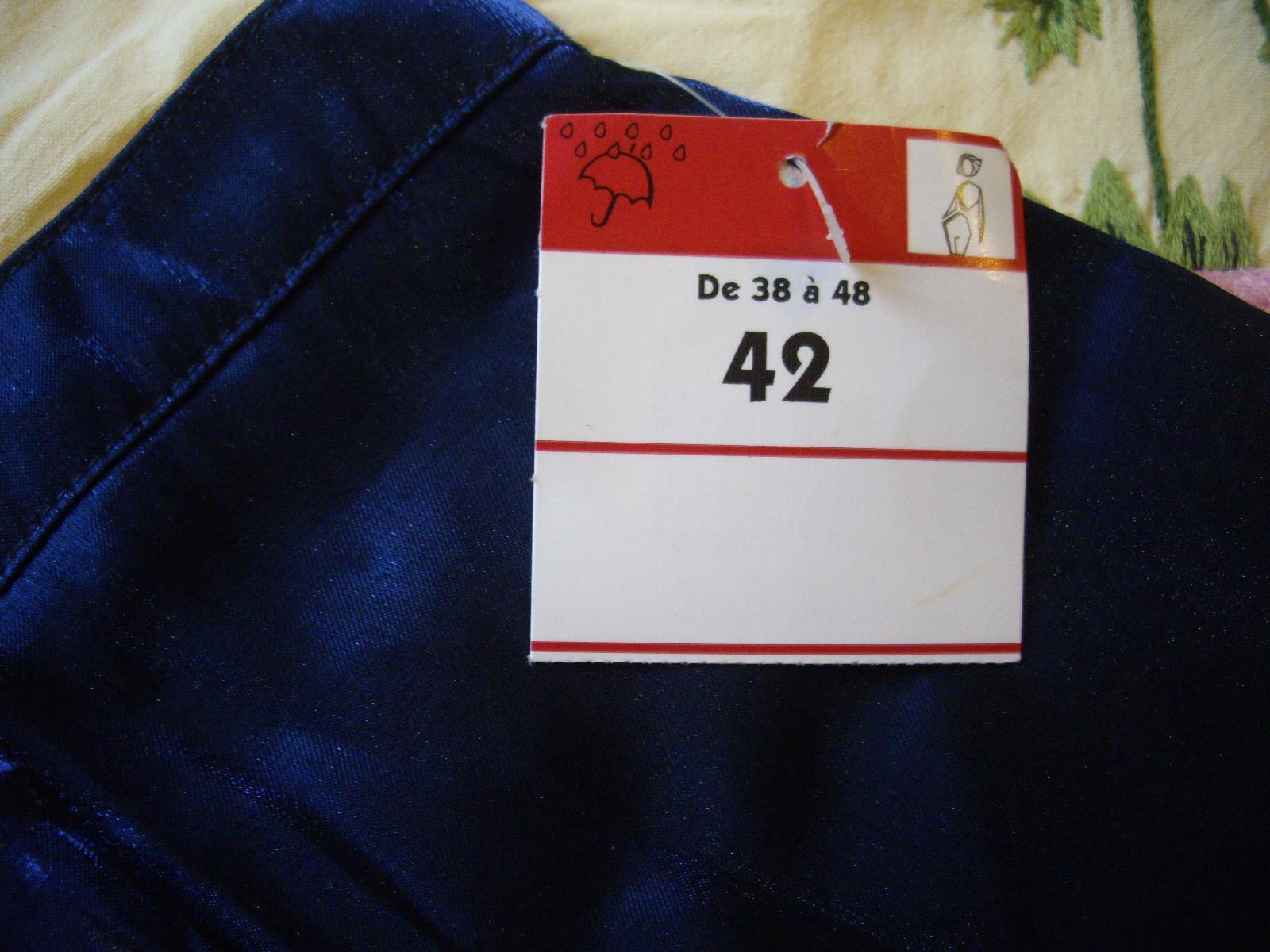 troc de troc jupe neuve 42 bleu étiquette image 1