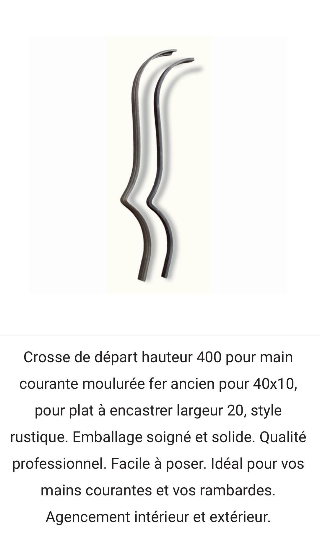 troc de troc crosse de départ en fer image 2
