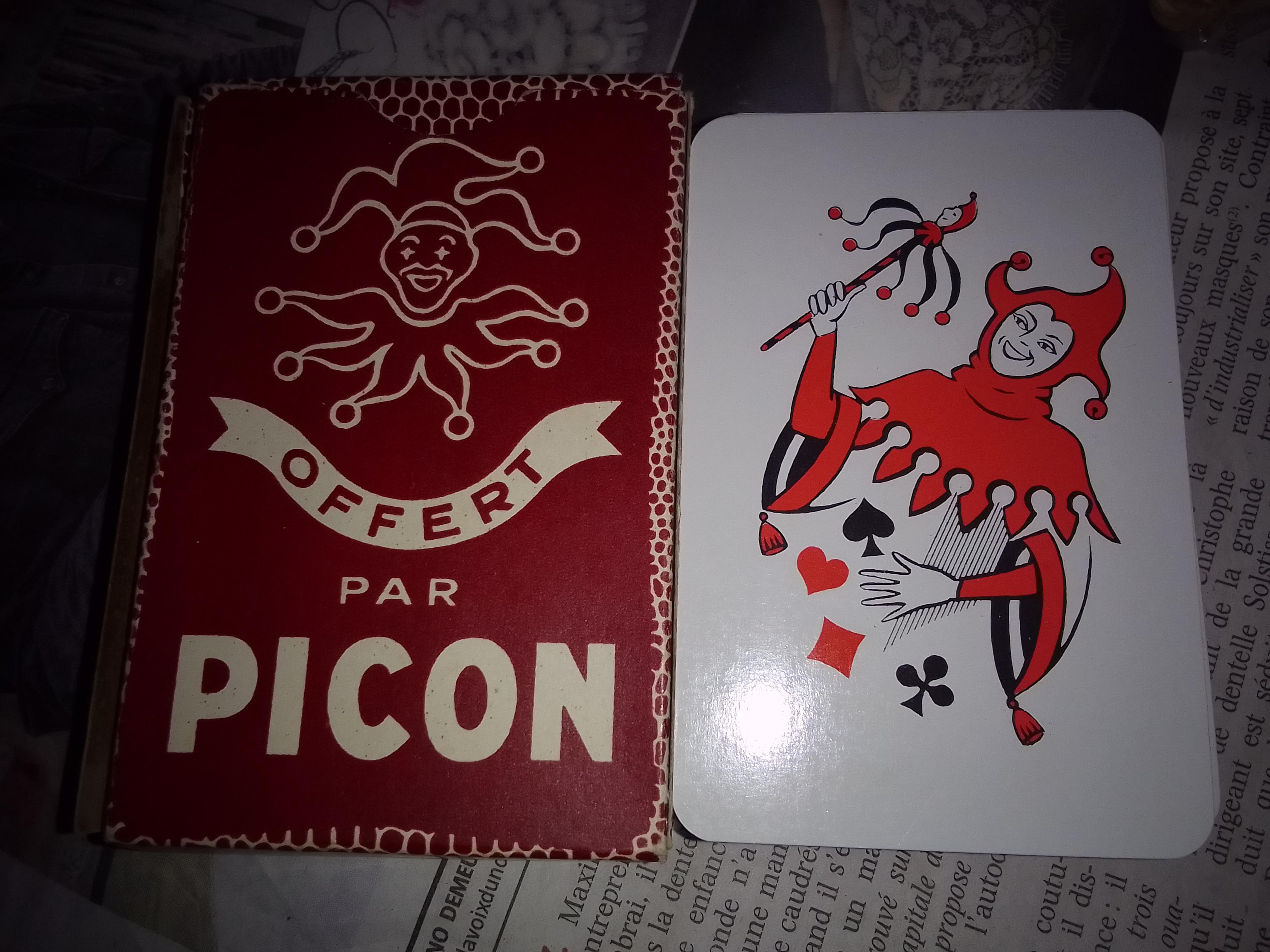 troc de troc jeu 54 cartes picon complet état neuf réserve fidjy image 0