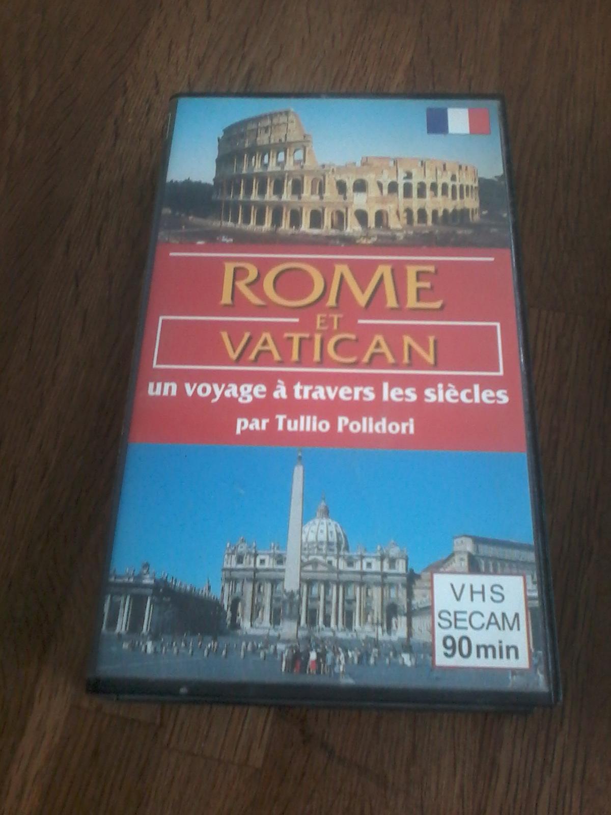 troc de troc cassette vhs  rome vatican image 0