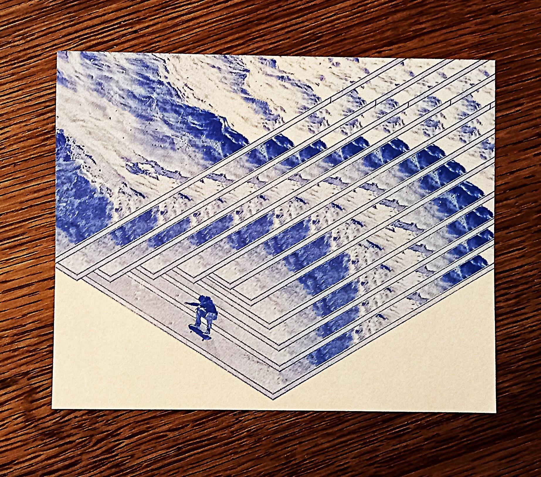 troc de troc carte "le surfeur". image 0