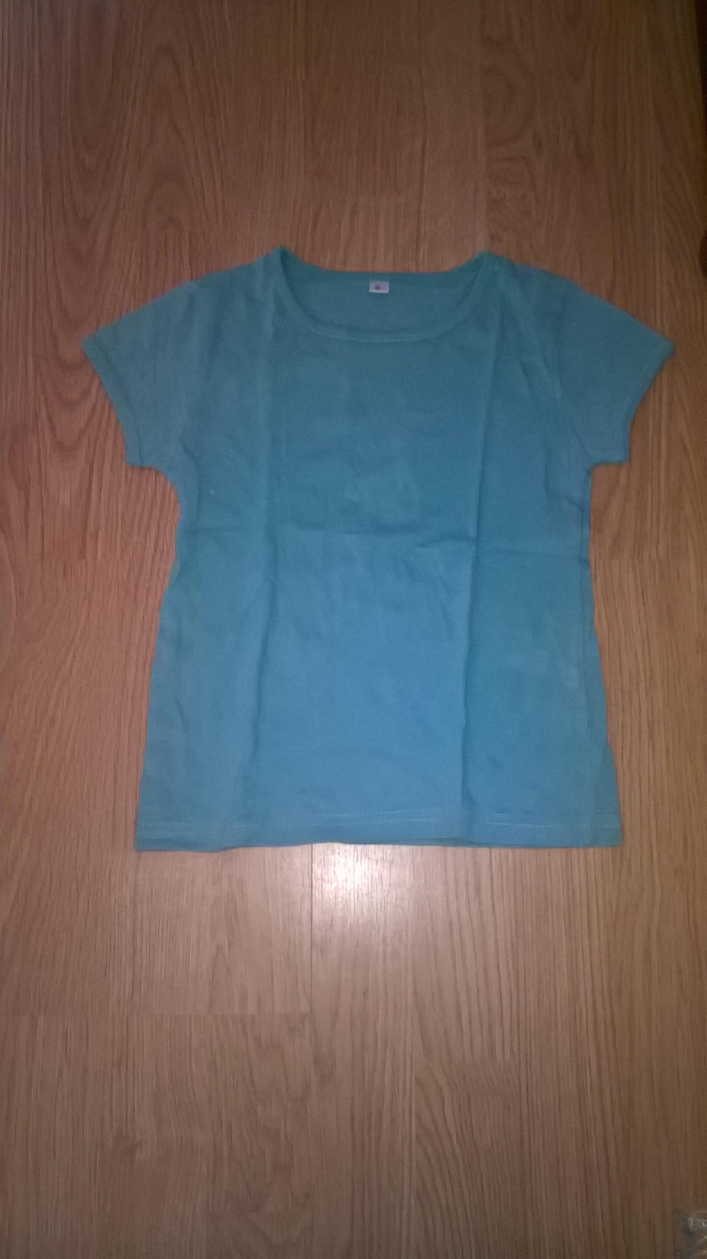 troc de troc t-shirt 5/6 ans turquoise image 0