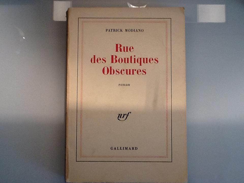 troc de troc rue des boutiques obscures patrick modiano bon état image 0