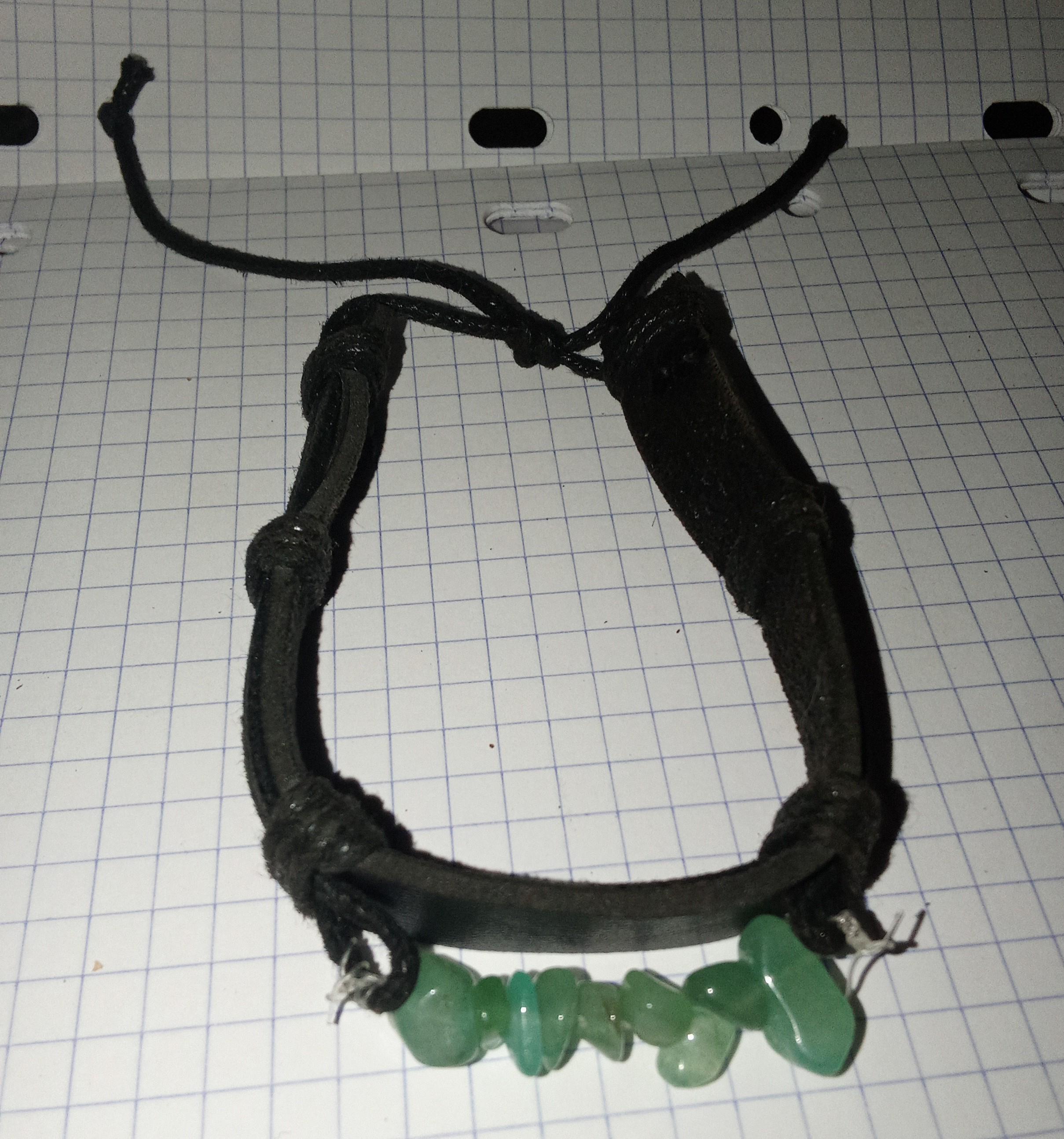 troc de troc bracelet ajustable aventurine fait main réserver diverstroc image 0