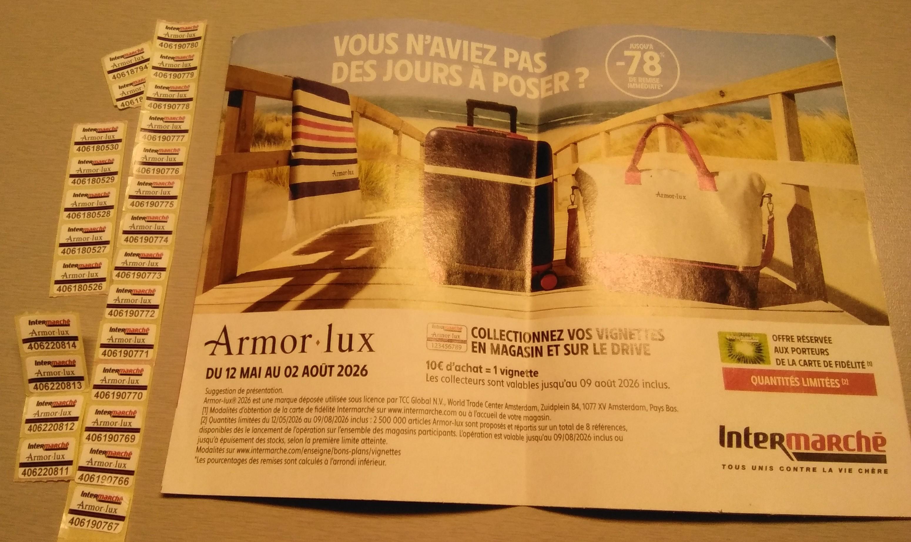 troc de troc vignettes intermaché, neuf image 0