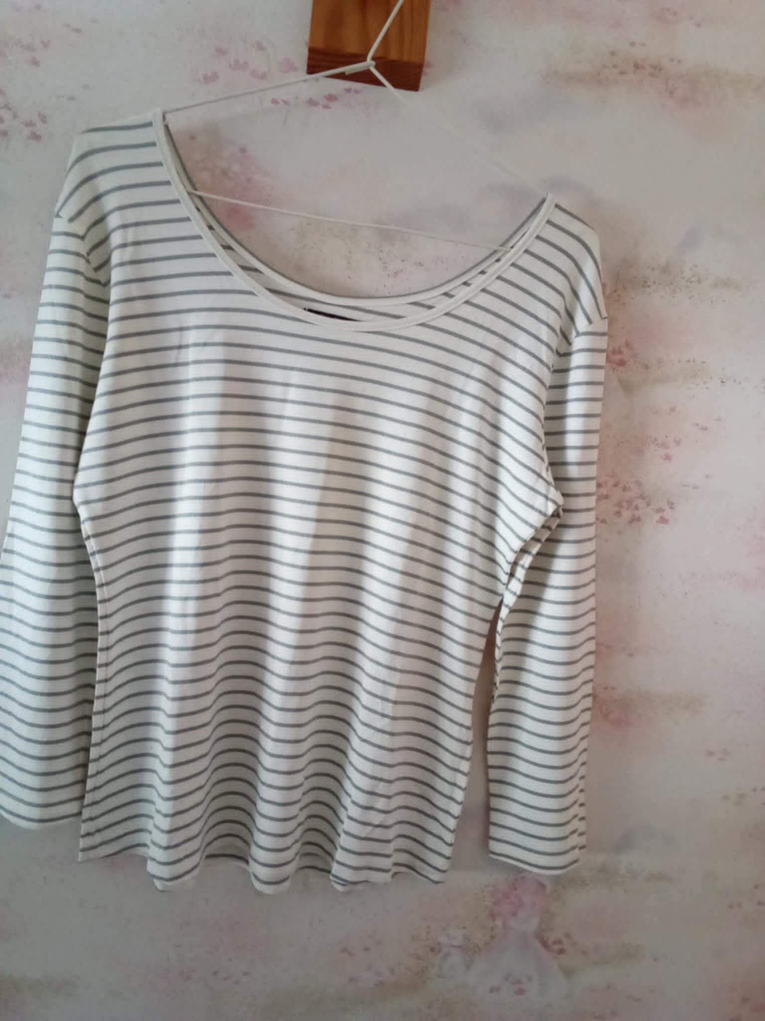 troc de troc haut rayé marque  le petit marin taille 5  acetate et elasthane image 0