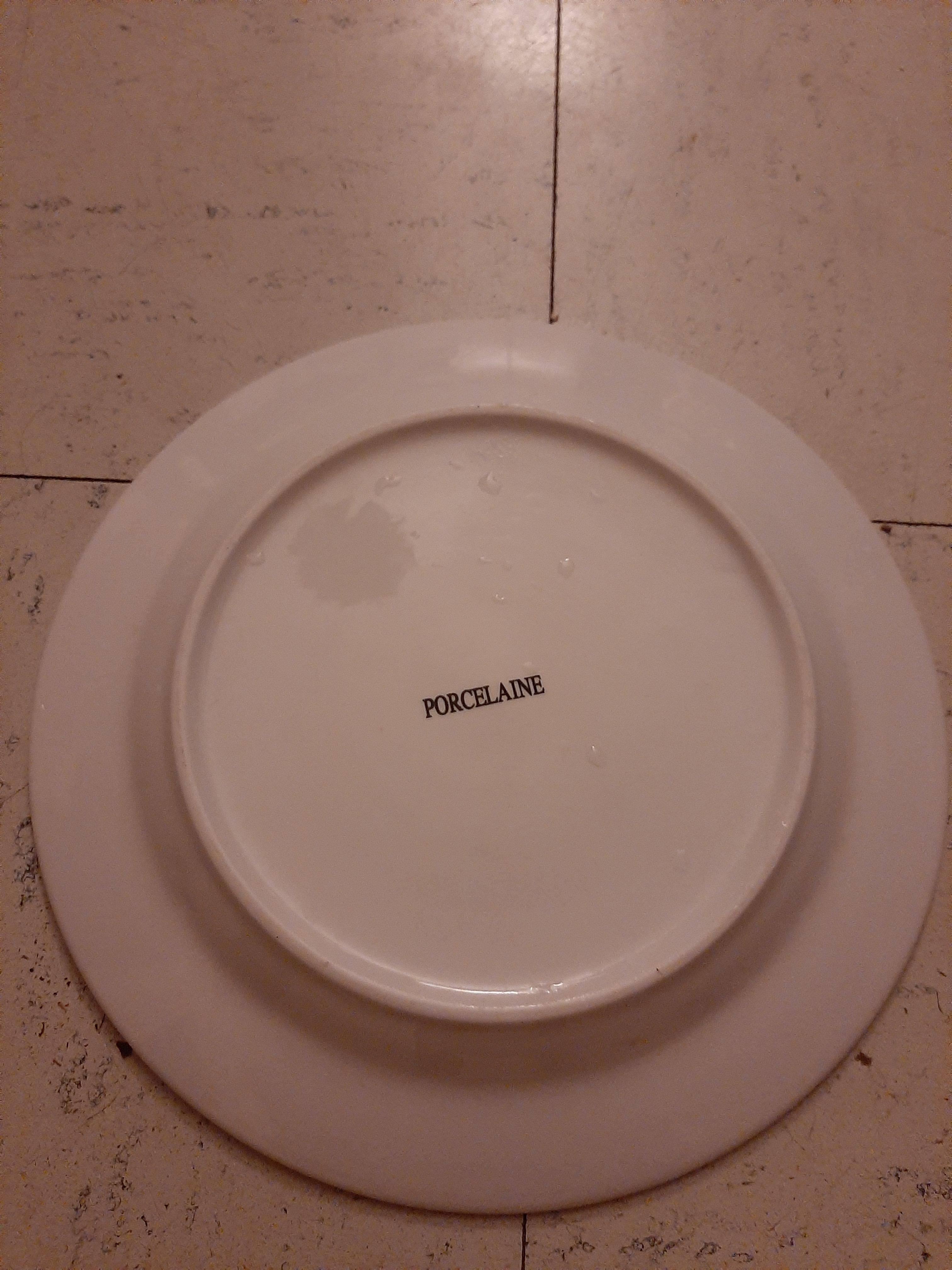 troc de troc assiette ronde image 1