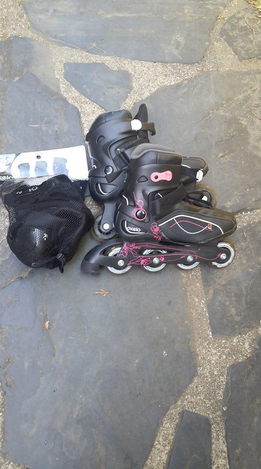 troc de troc rollers pointure 38 et protections taille xs image 0