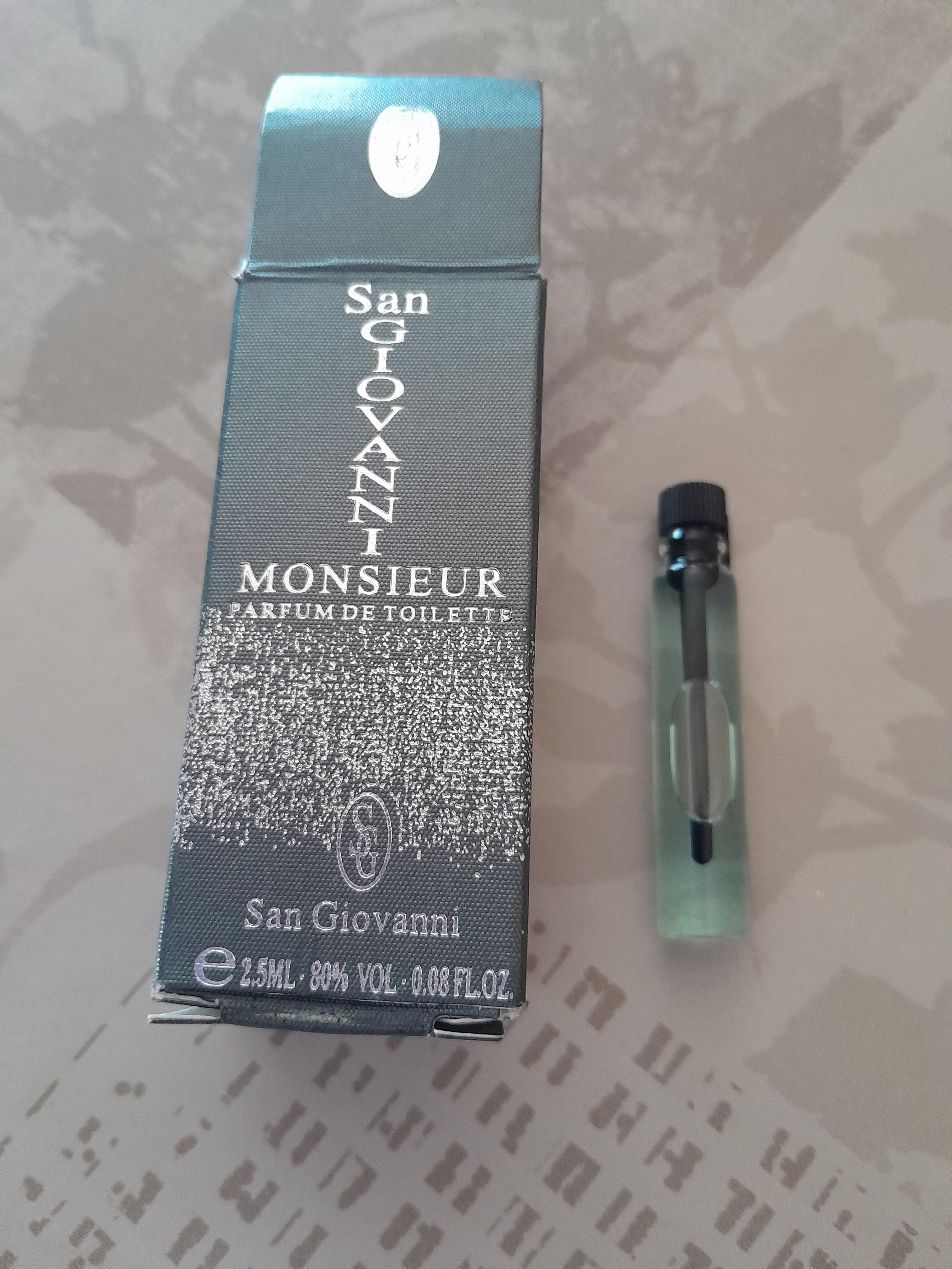 troc de troc parfum san giovanni monsieur neuf 2,5 ml image 0