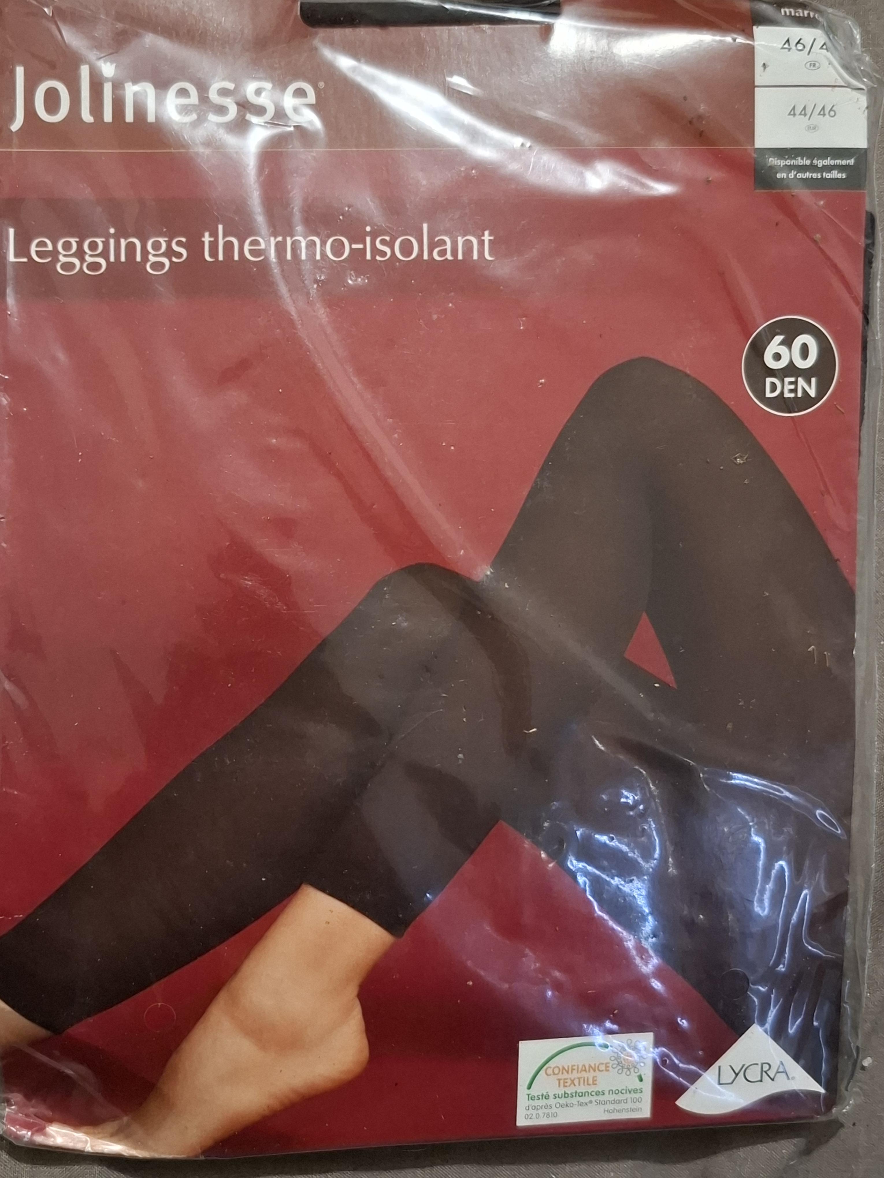 troc de troc legging thermo isolant marron 44 a 48 image 0