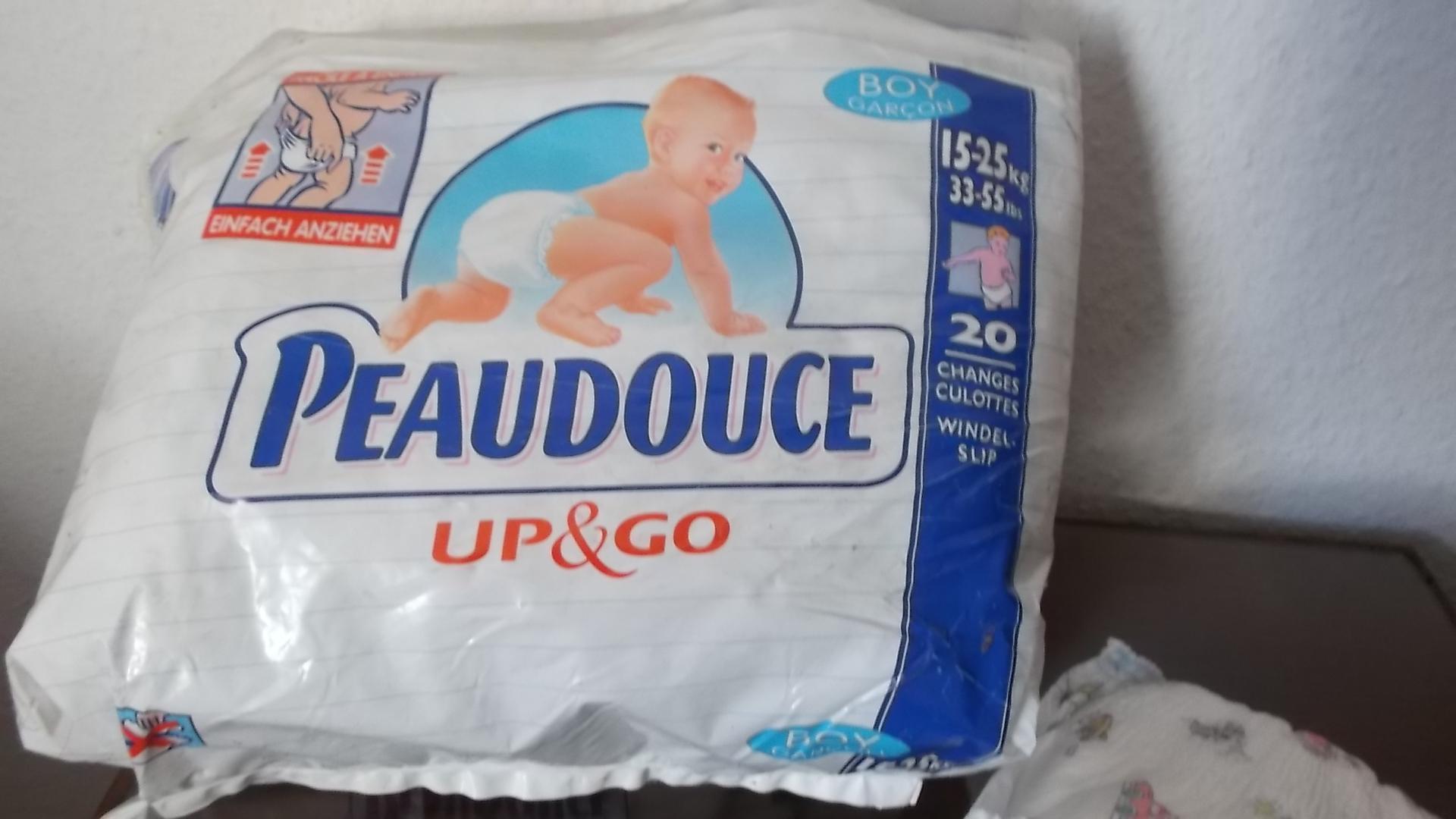 troc de troc lot de 14 changes à enfier up & go peaudouce 15/25 kg image 0