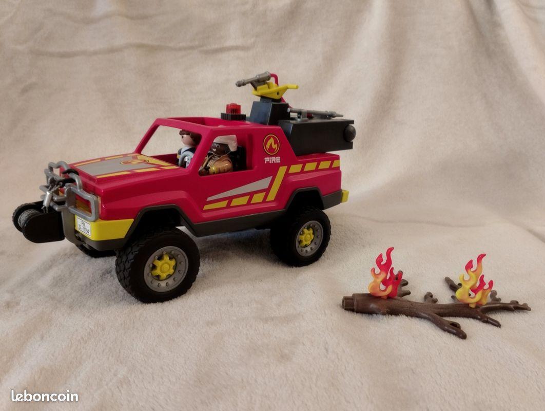 troc de troc 4x4 pompier playmobil image 0