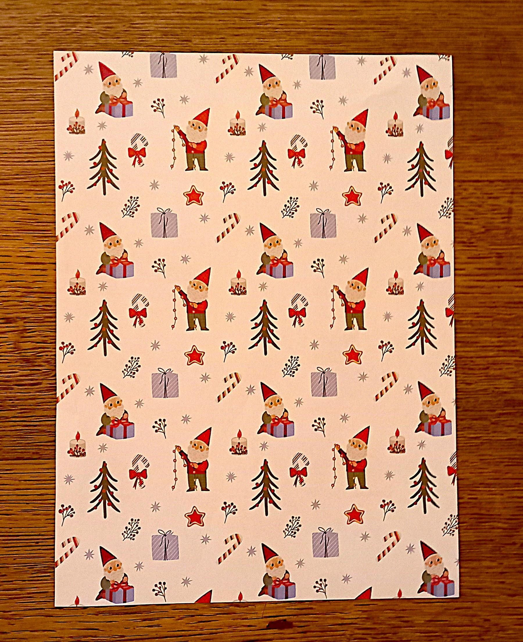 troc de troc papier créatif de noël. image 0