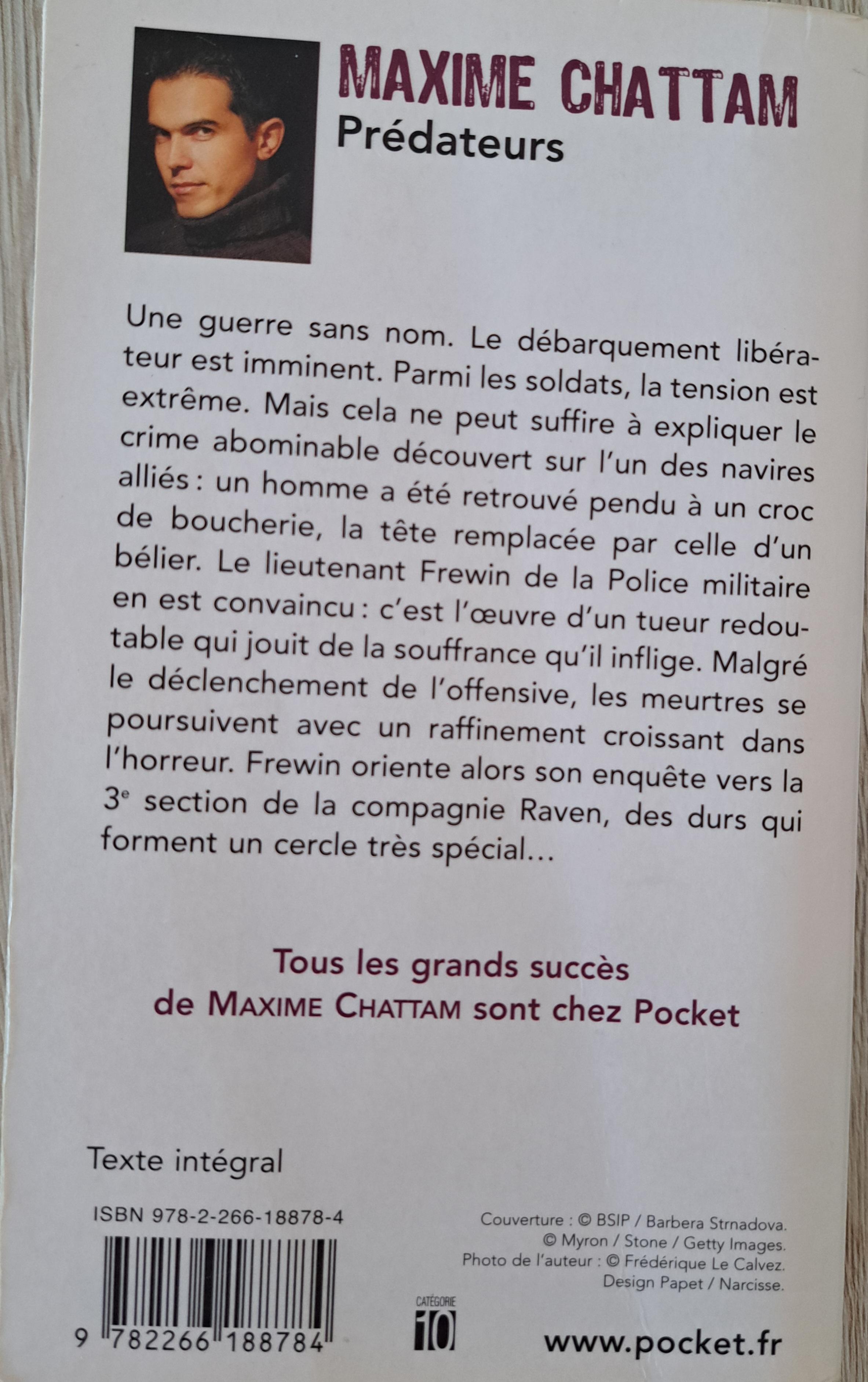 troc de troc prédateurs de maxime chattam image 1