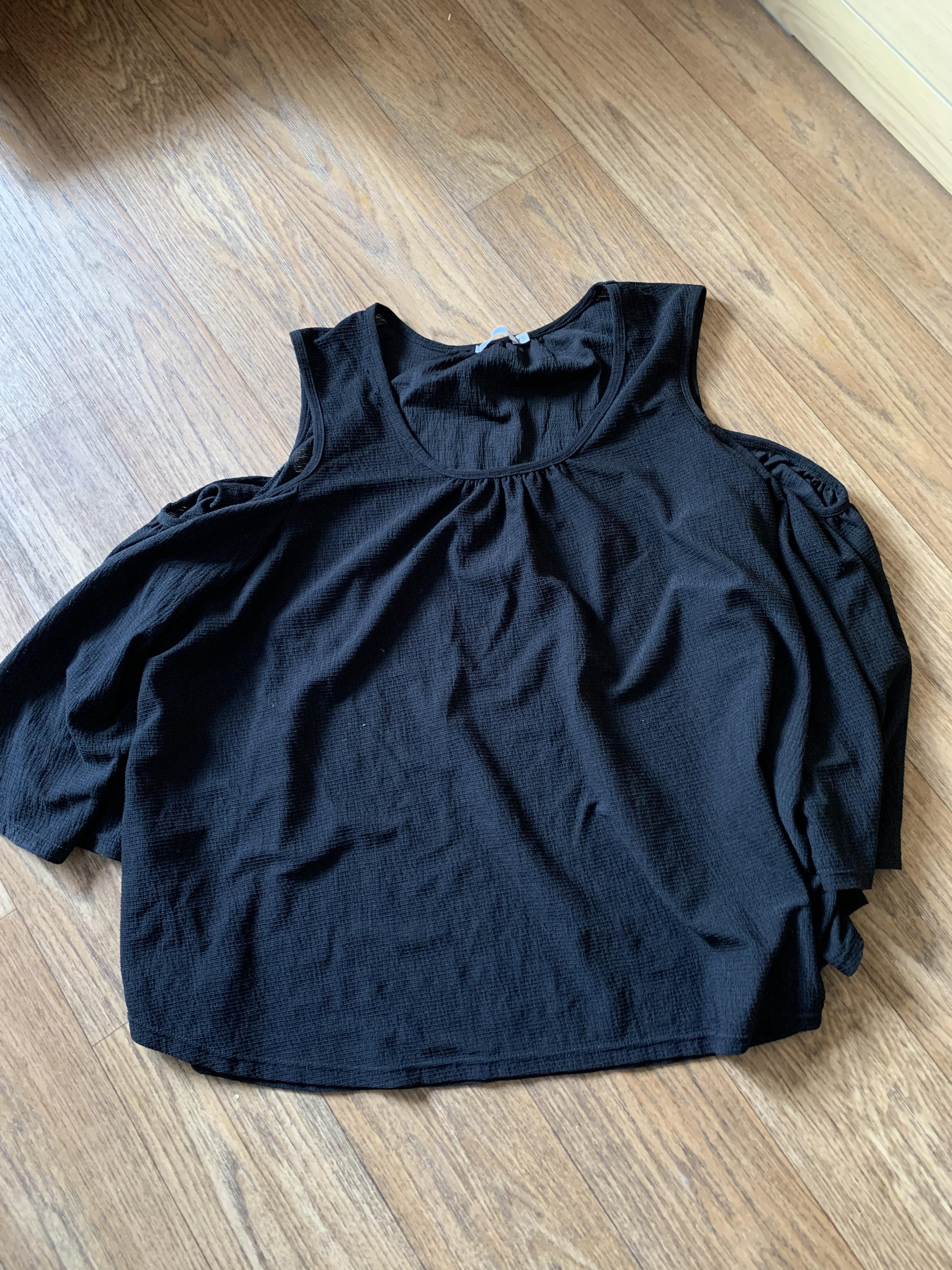 troc de troc t-shirt noir, taille xxl image 0