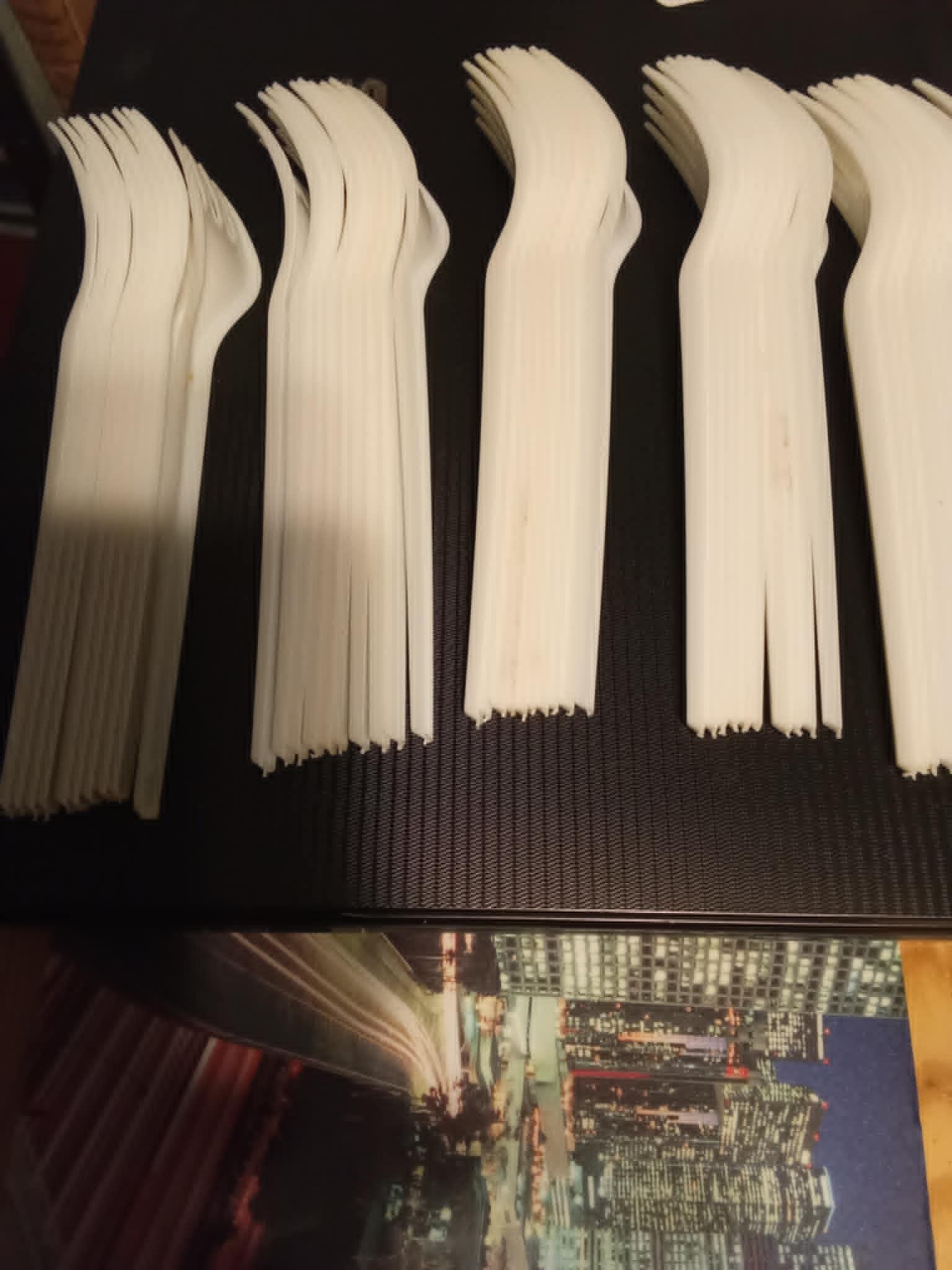 troc de troc fourchette plastique par 10 image 0