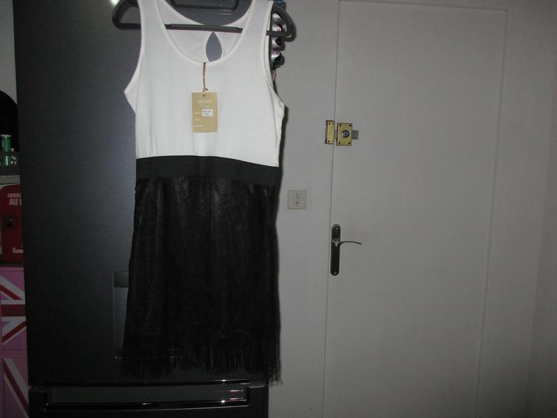 troc de troc robe neuve black&white avec étiquette t m/l image 1