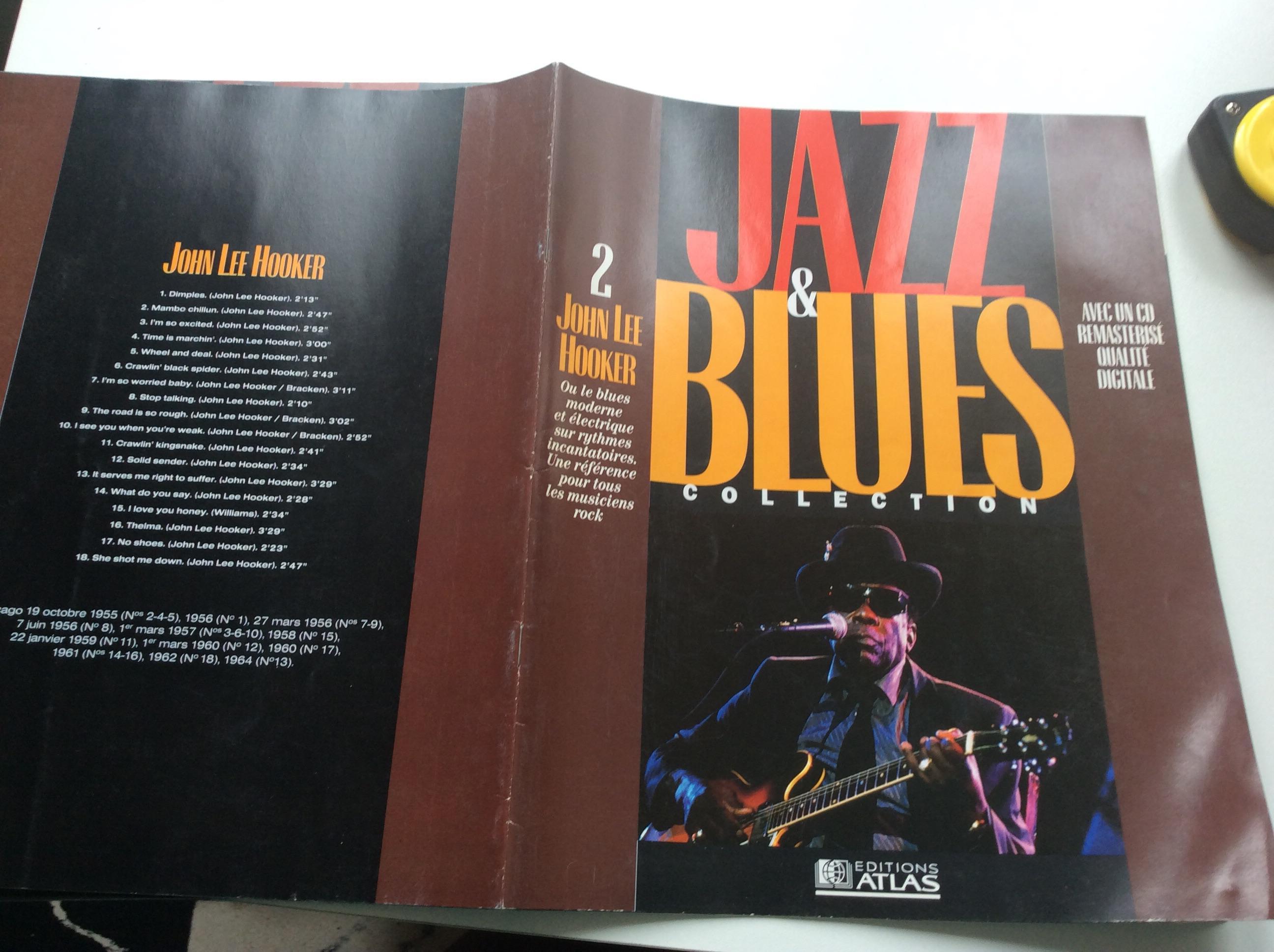 troc de troc fascicule jazz & blues collection n° 2 sans cd john lee hoover image 0