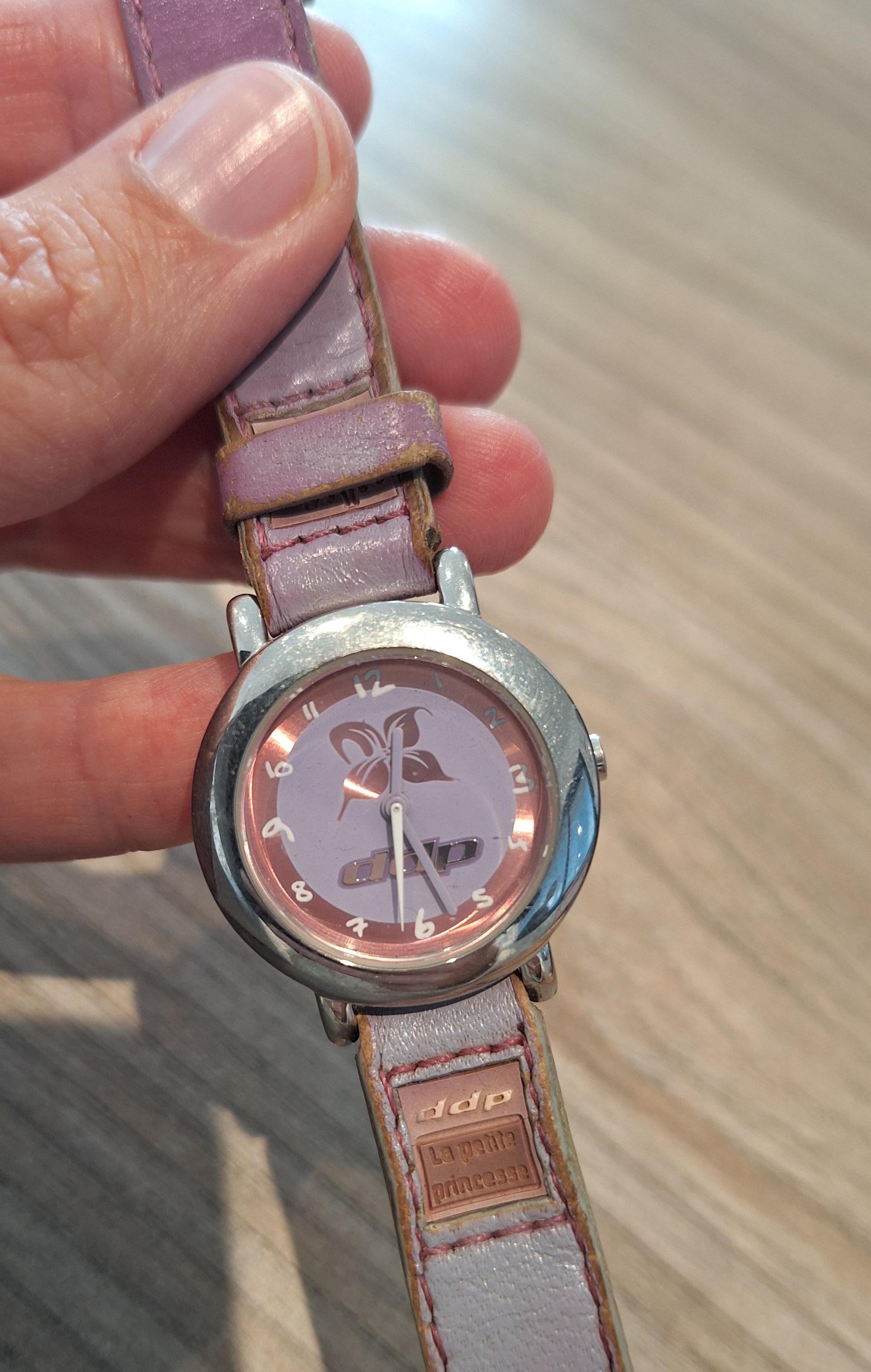 troc de troc montre ddp violette fille - années 80 image 0