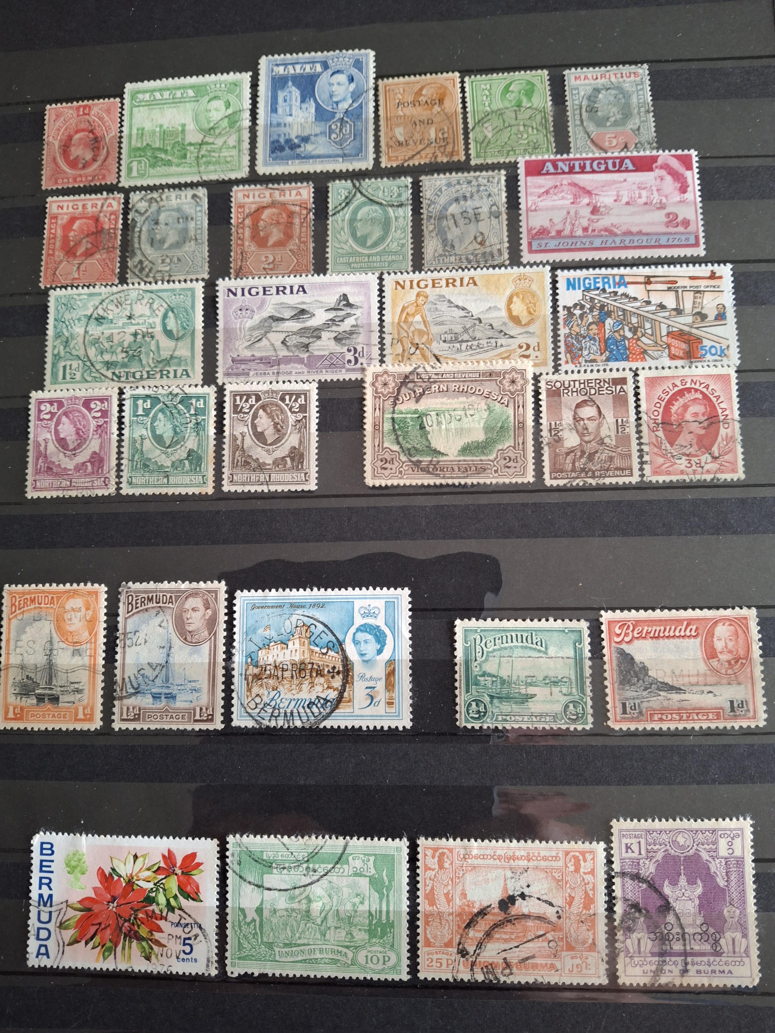 troc de troc echange timbres des colonies anglaises contre 5 flyers image 0