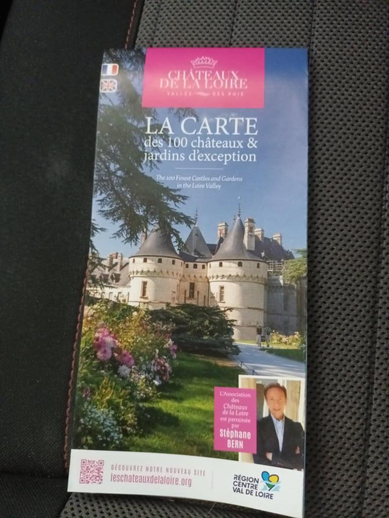 troc de troc carte touristique chateaux de la loire... image 0