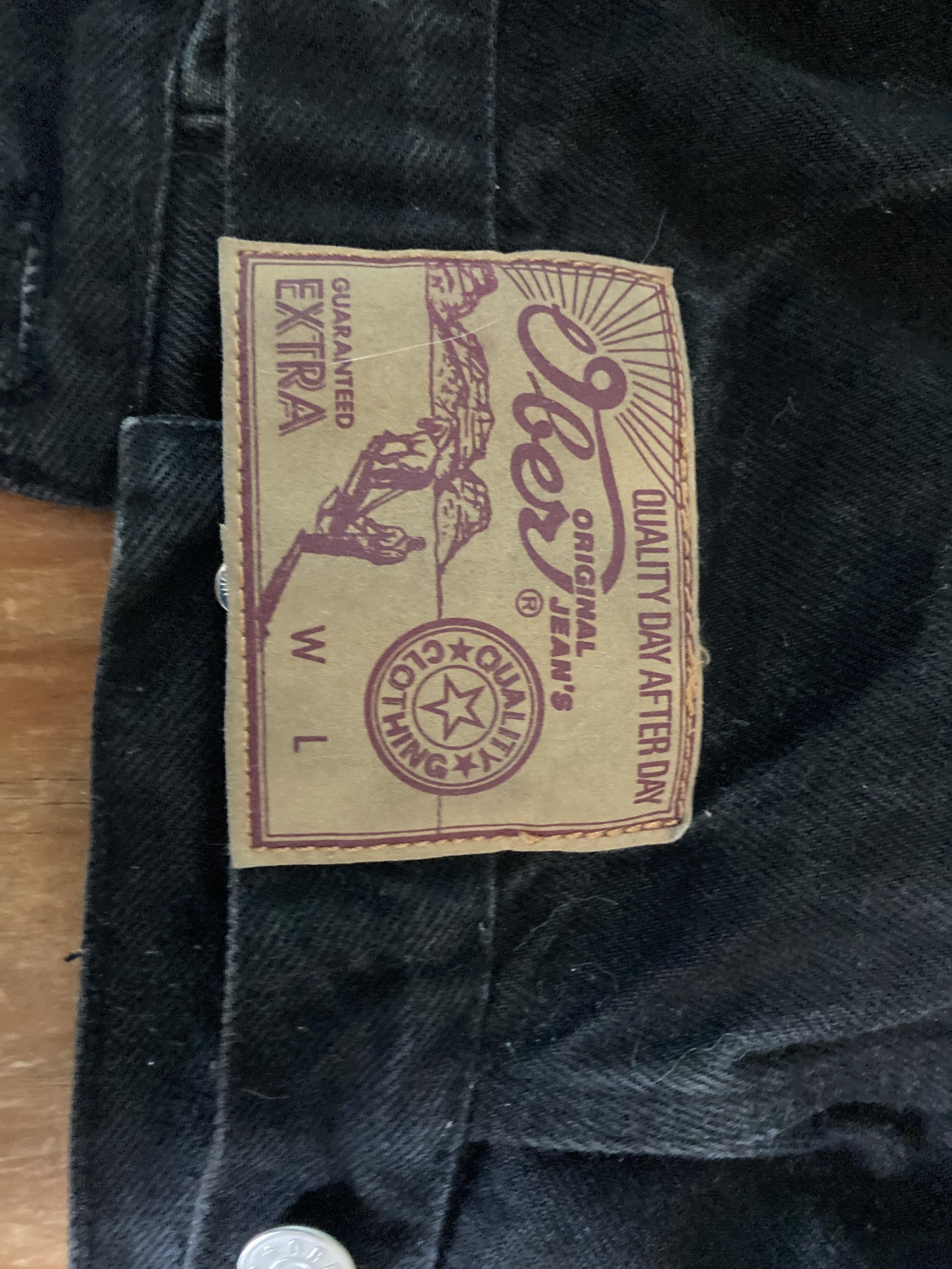 troc de troc veste jean noir xl image 2