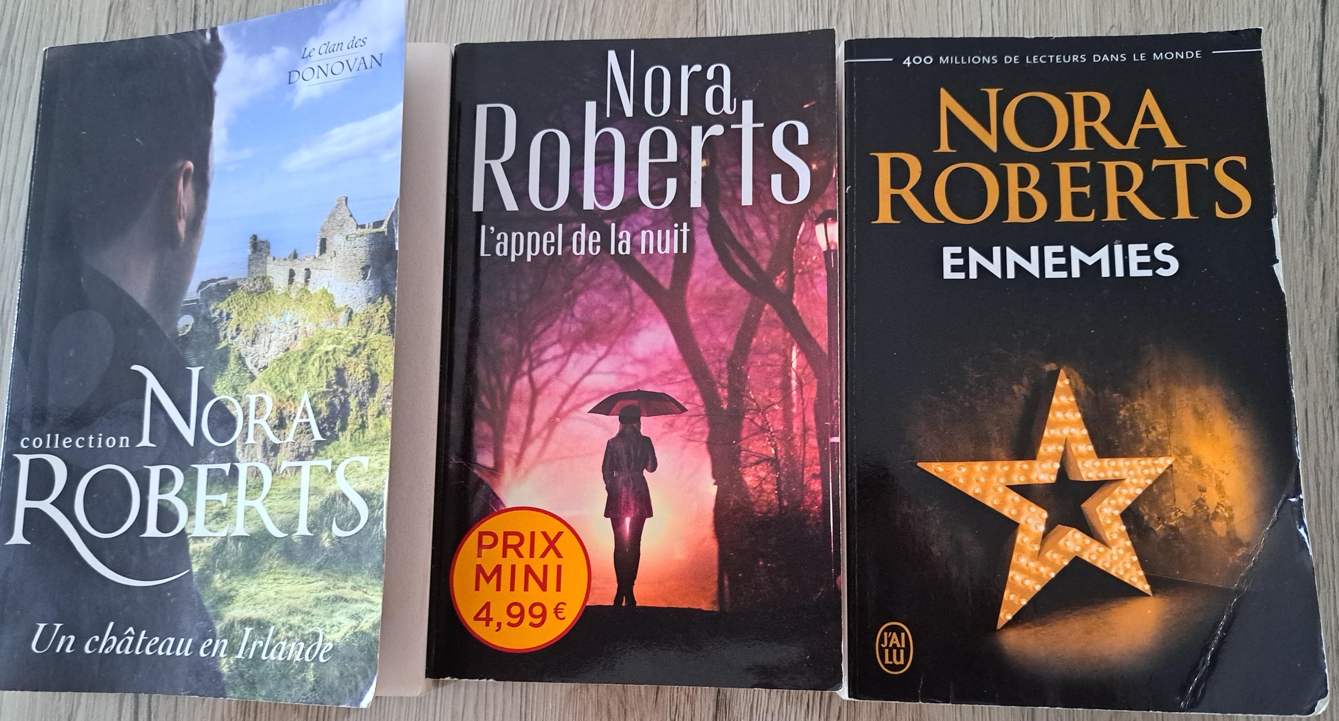 troc de troc lot 3 livres nora roberts image 0
