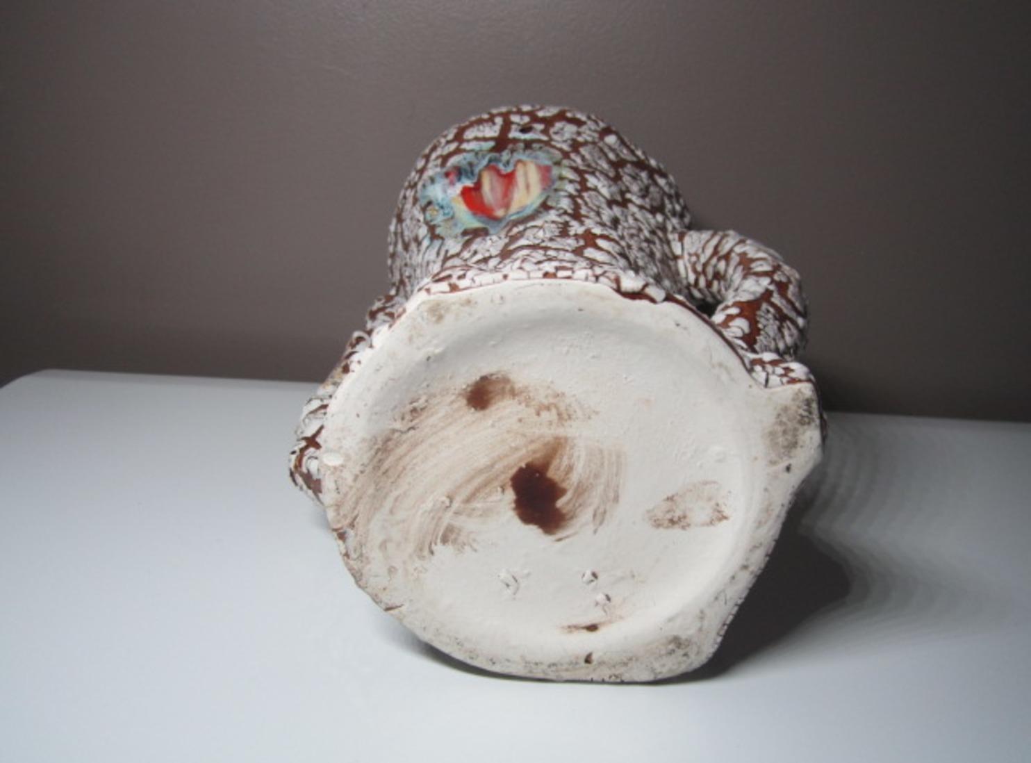 troc de troc vase en cÉramique de vallauris hauteur : 22 cm env image 2