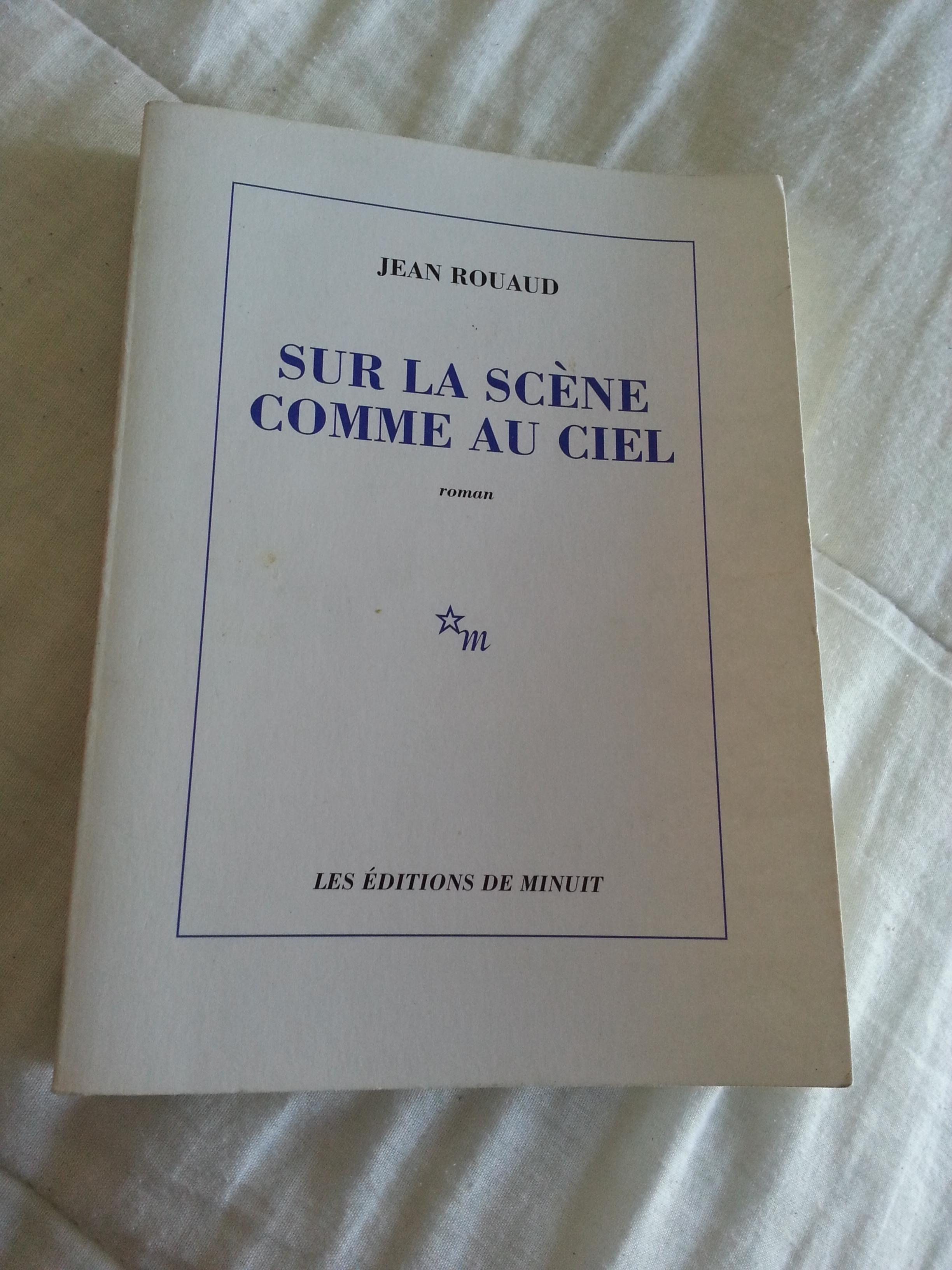 troc de troc sur la scène comme au ciel de jean rouaud image 0