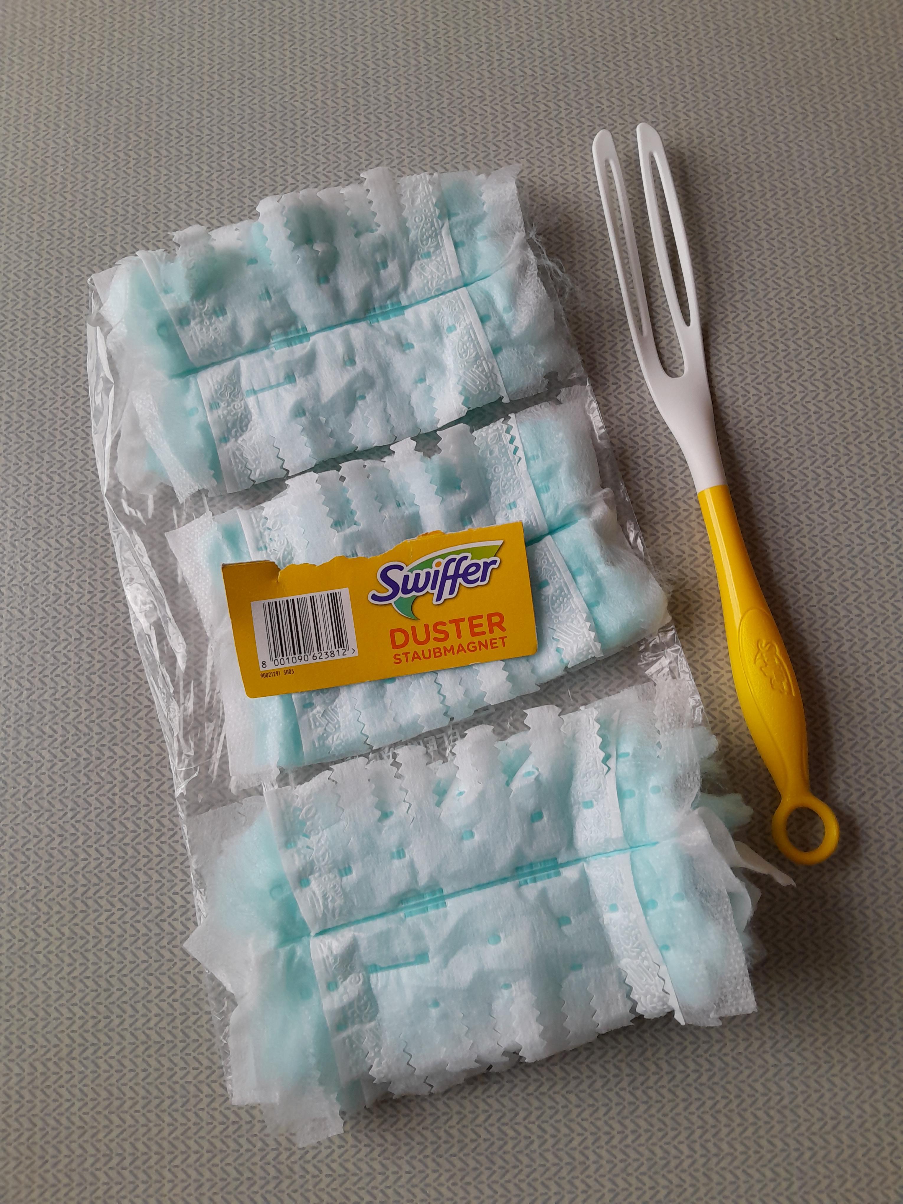 troc de troc plumeau swiffer a main avec 4 recharges image 1