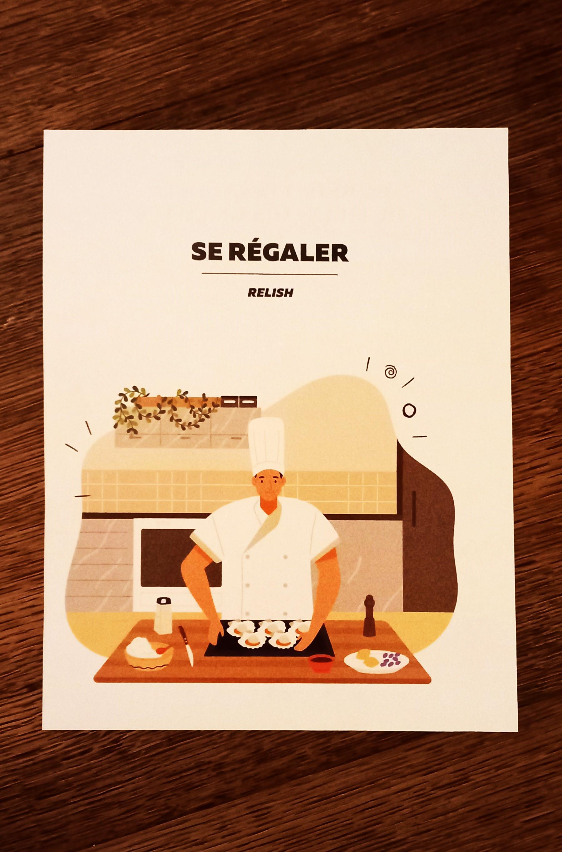 troc de troc affichette "se régaler". image 0