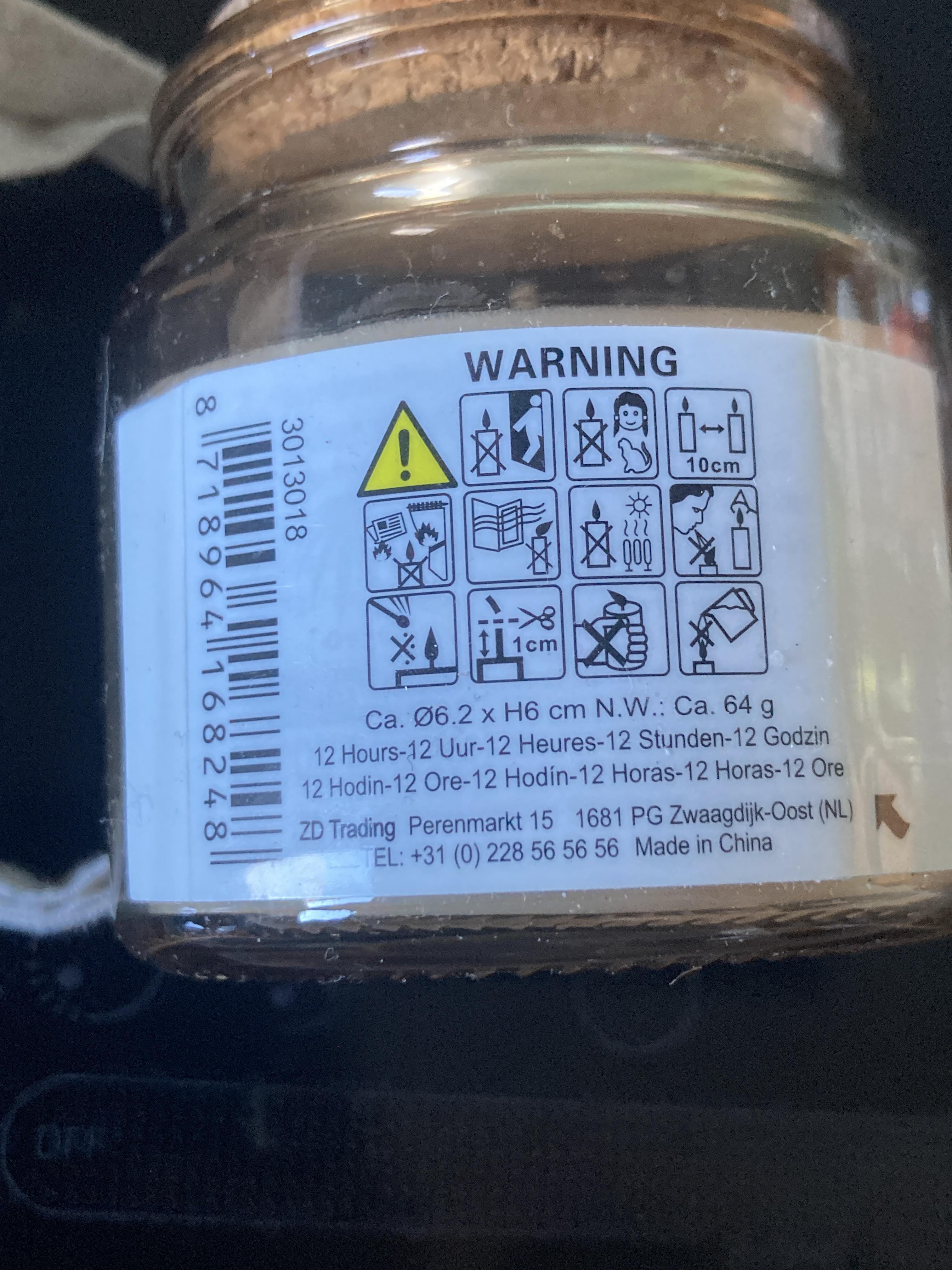 troc de troc bougie parfumée rose ambrée neuve image 2