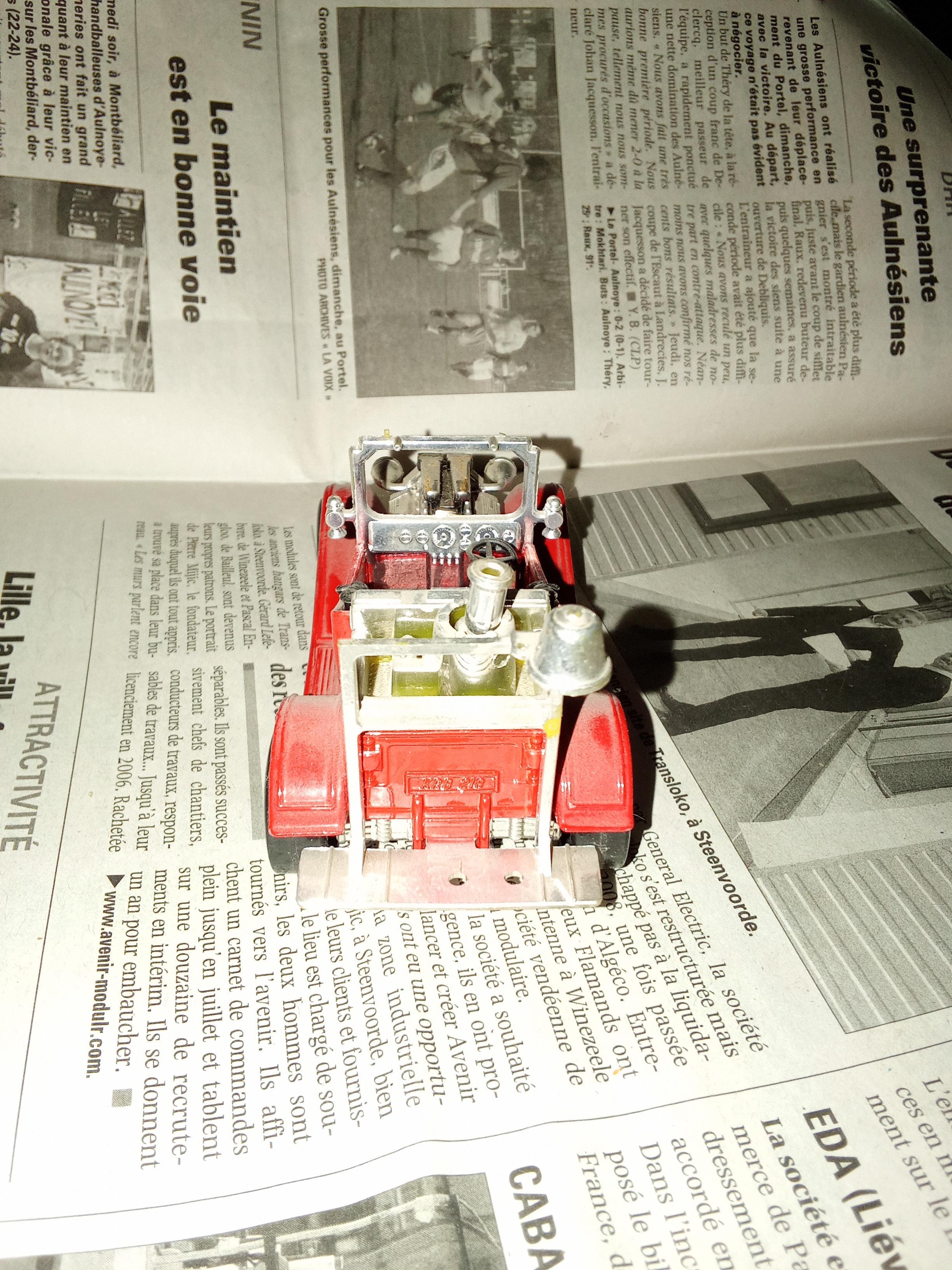 troc de troc lesney prod fire chief 1974 image 1
