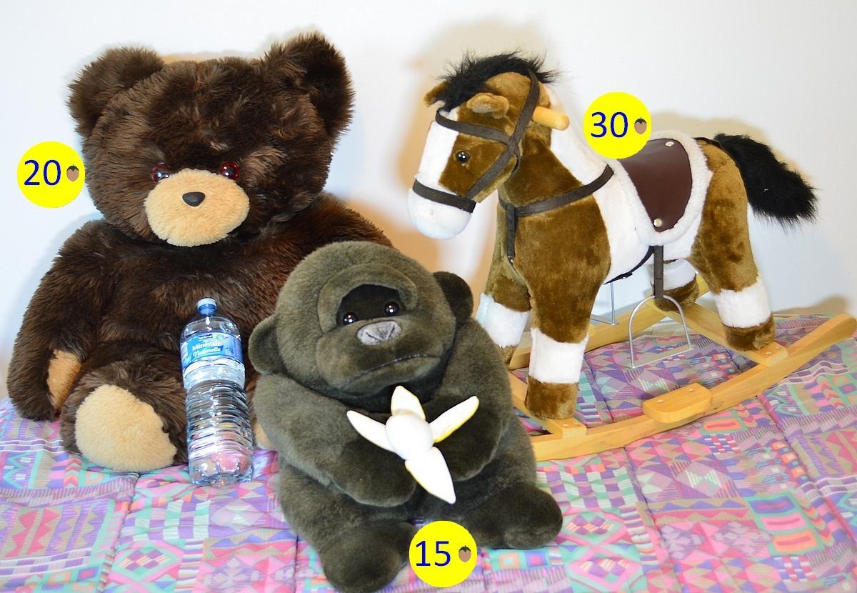 troc de troc peluches ou cheval à bascule image 0