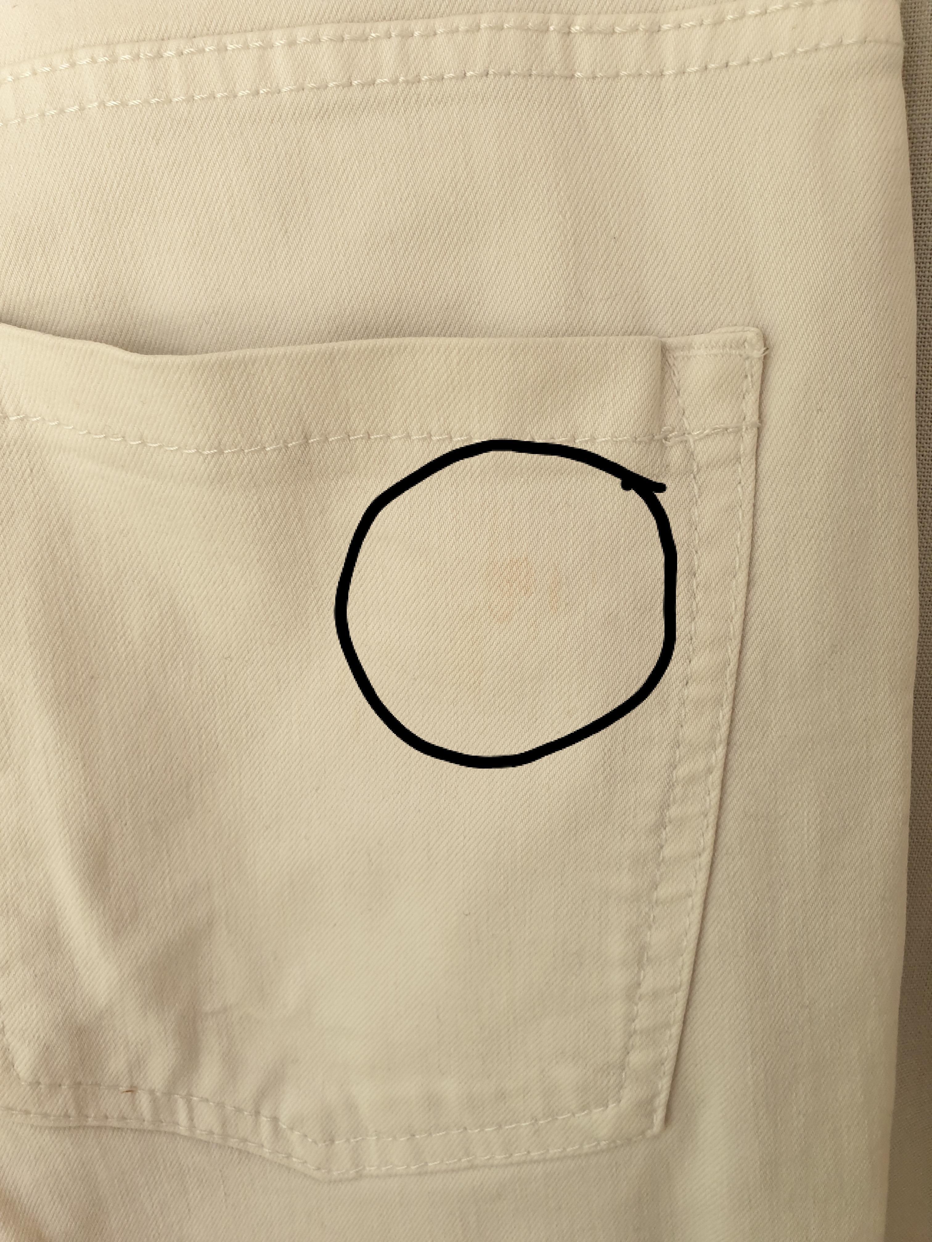 troc de troc pantalon blanc t42 image 2