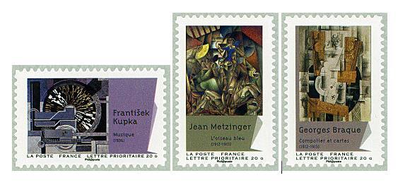 troc de troc [recherche] timbres fr série du cubisme 2012 image 0