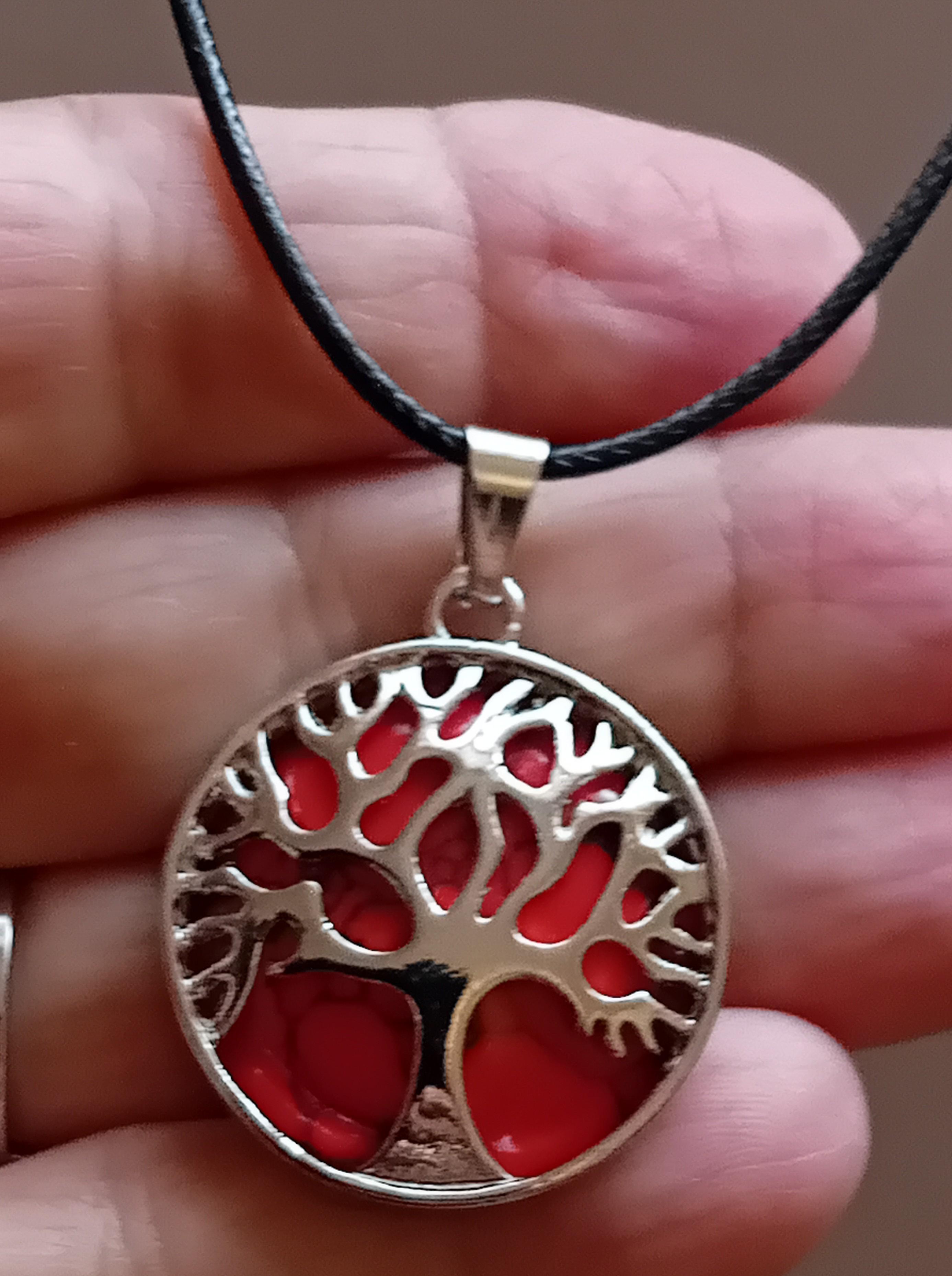 troc de troc reserver. collier pendentif " arbre de vie " image 1